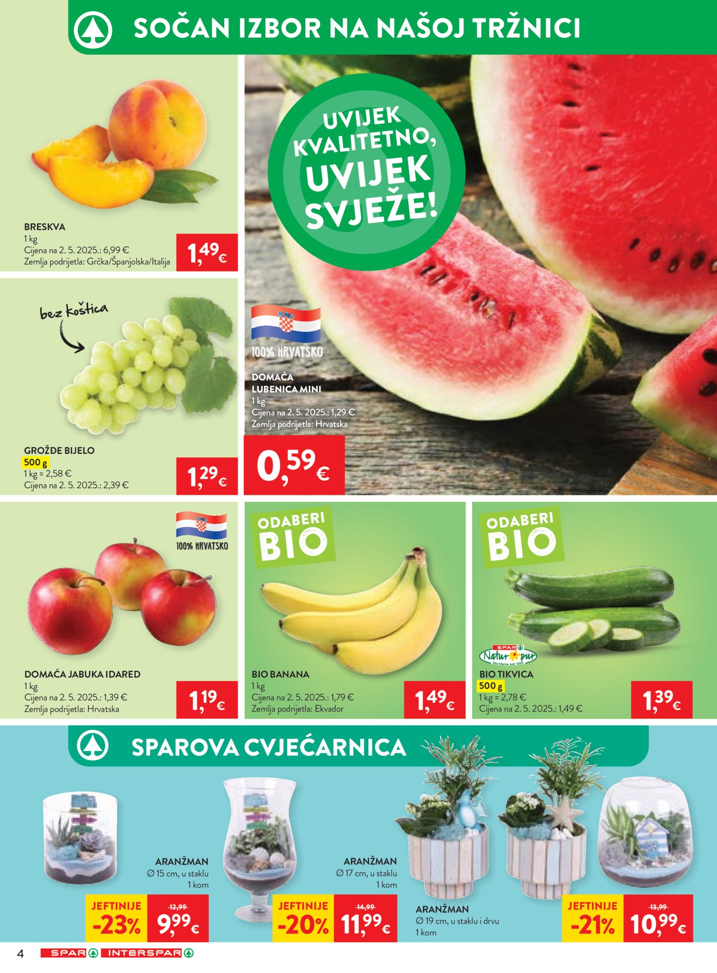 SPAR INTERSPAR katalog Akcija 29.07.-04.08.2026.