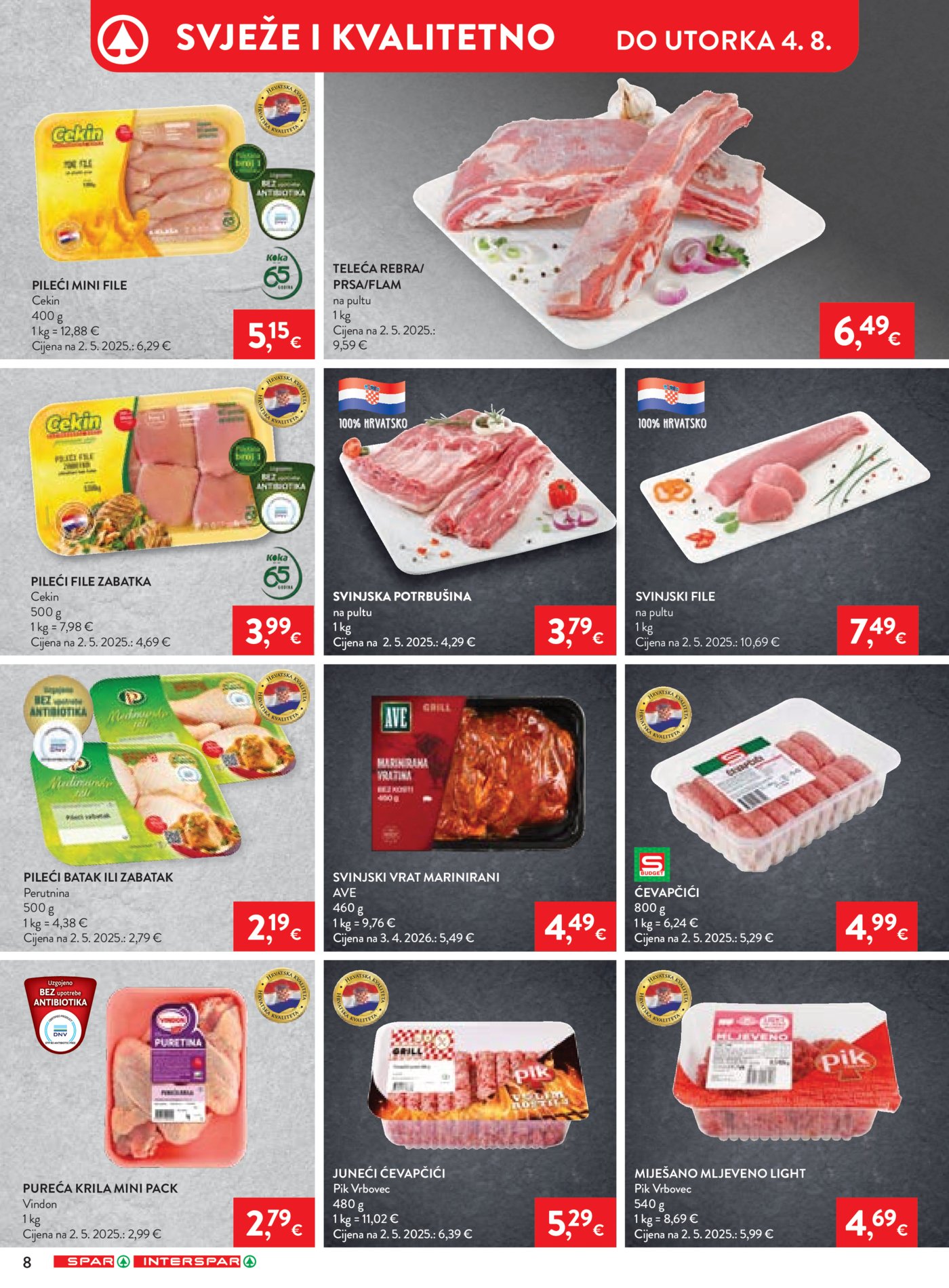 SPAR INTERSPAR katalog Akcija 29.07.-04.08.2026.