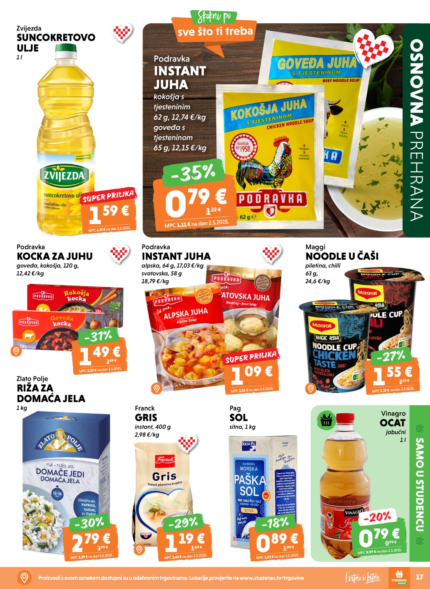 Studenac katalog Akcija 15.07. - 28.07.2026.