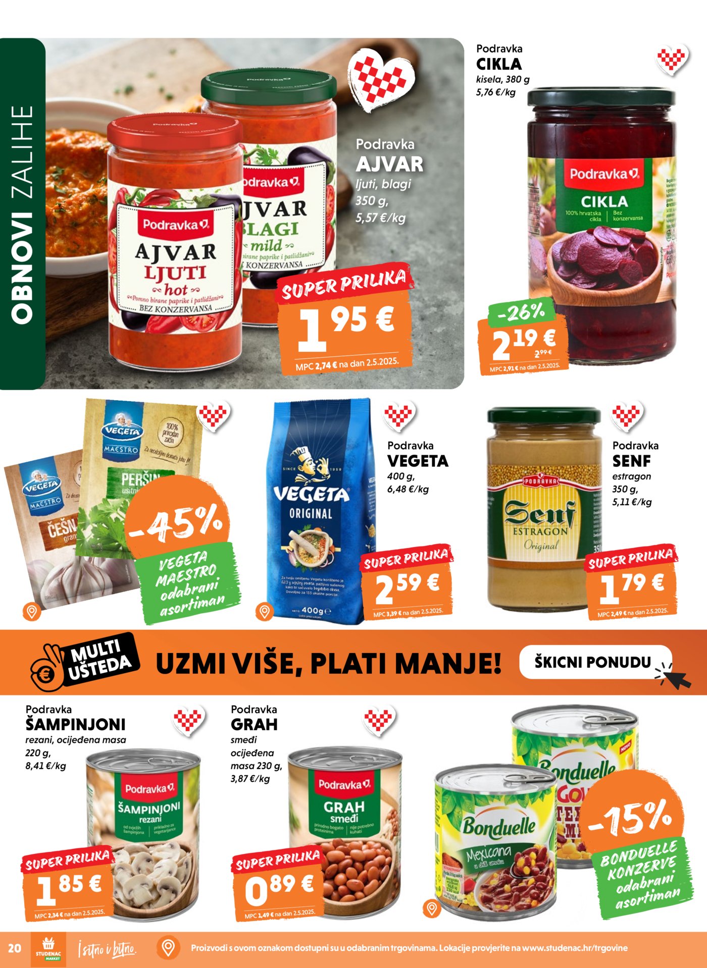 Studenac katalog Akcija 15.07. - 28.07.2026.