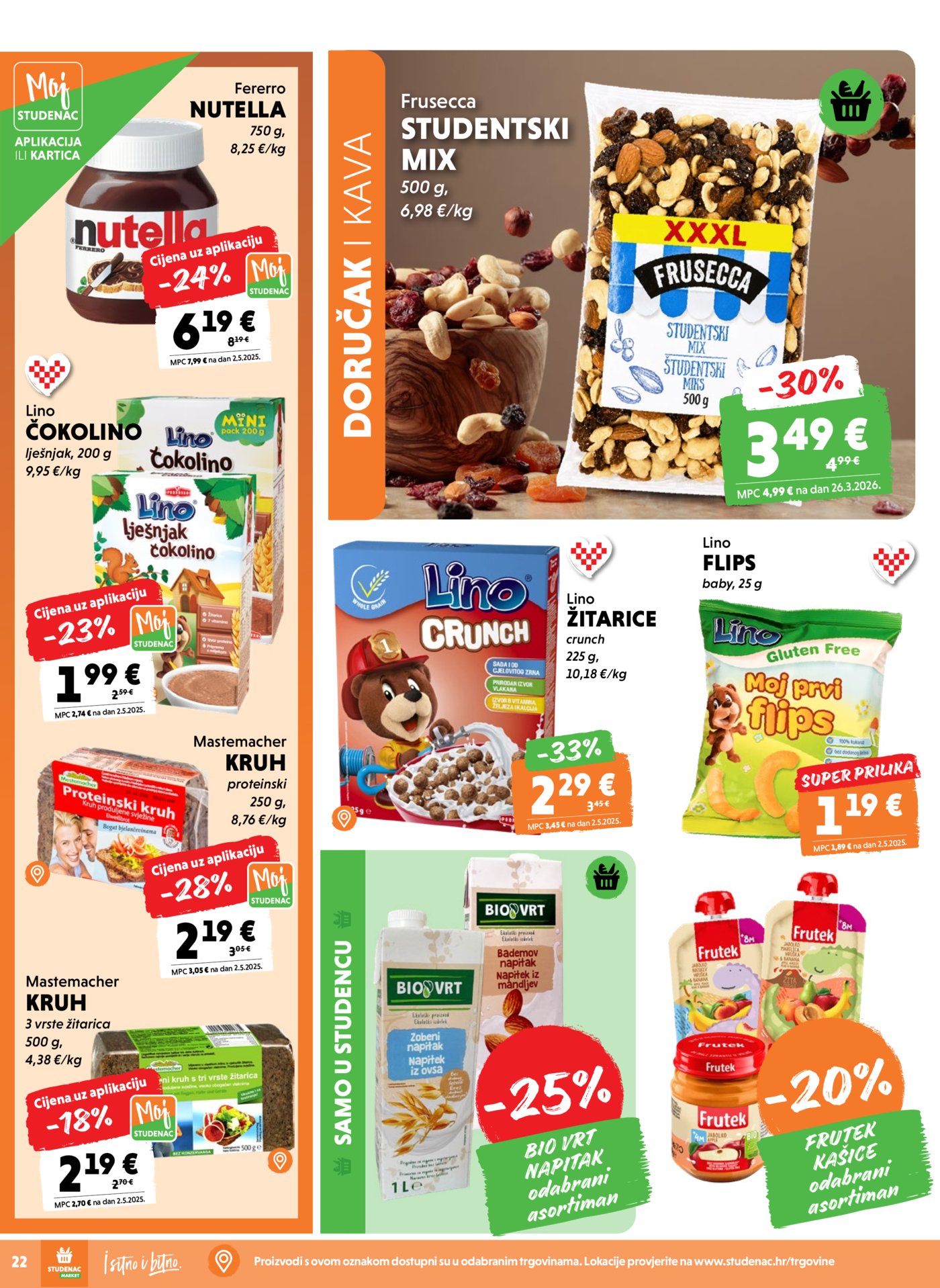 Studenac katalog Akcija 15.07. - 28.07.2026.