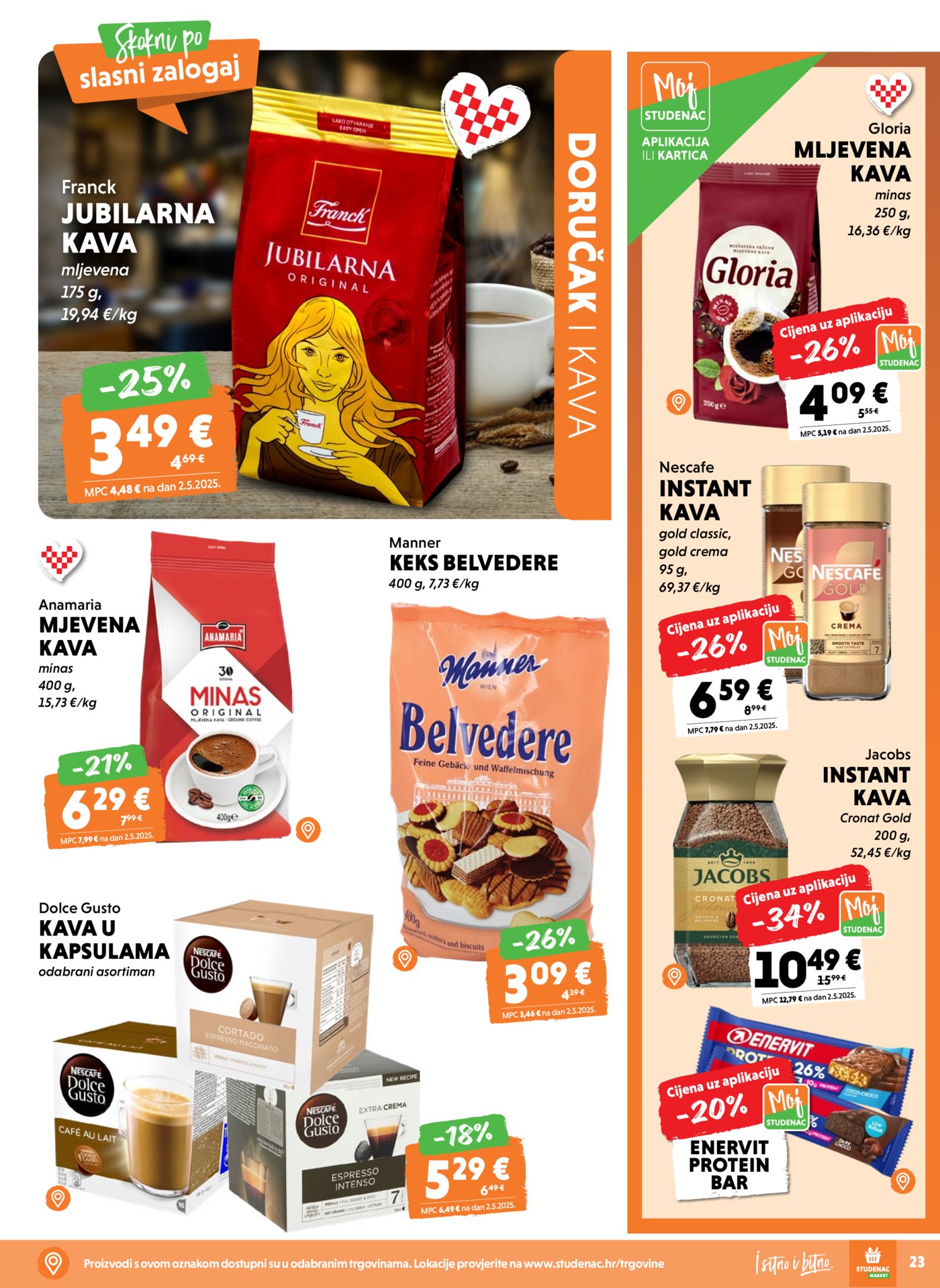 Studenac katalog Akcija 15.07. - 28.07.2026.