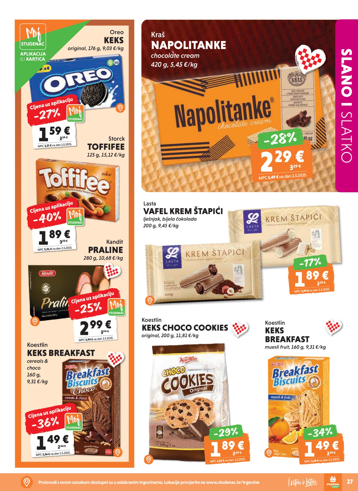 Studenac katalog Akcija 15.07. - 28.07.2026.