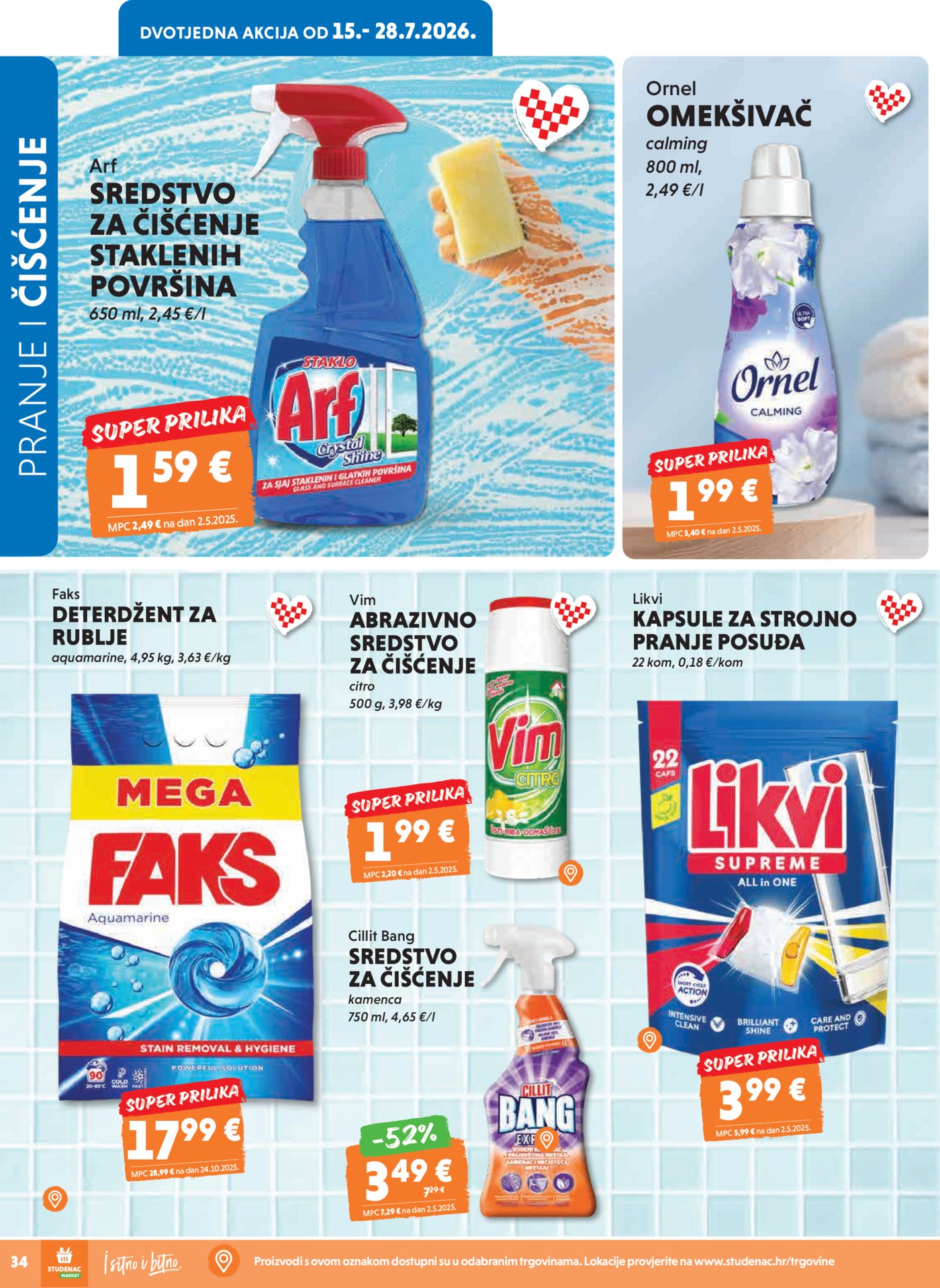 Studenac katalog Akcija 15.07. - 28.07.2026.