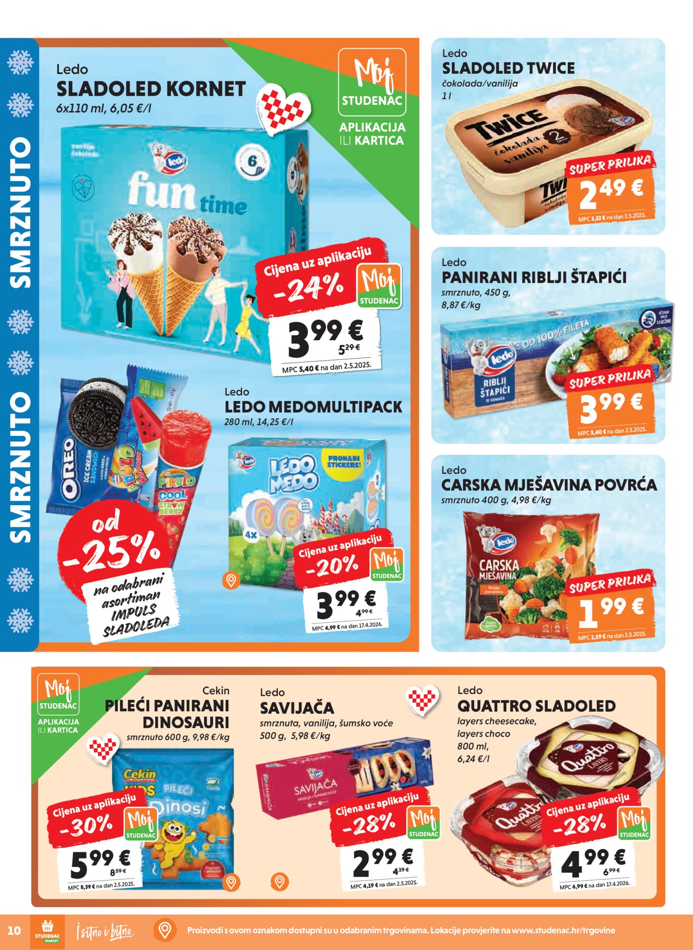 Studenac katalog Akcija 15.07. - 28.07.2026.