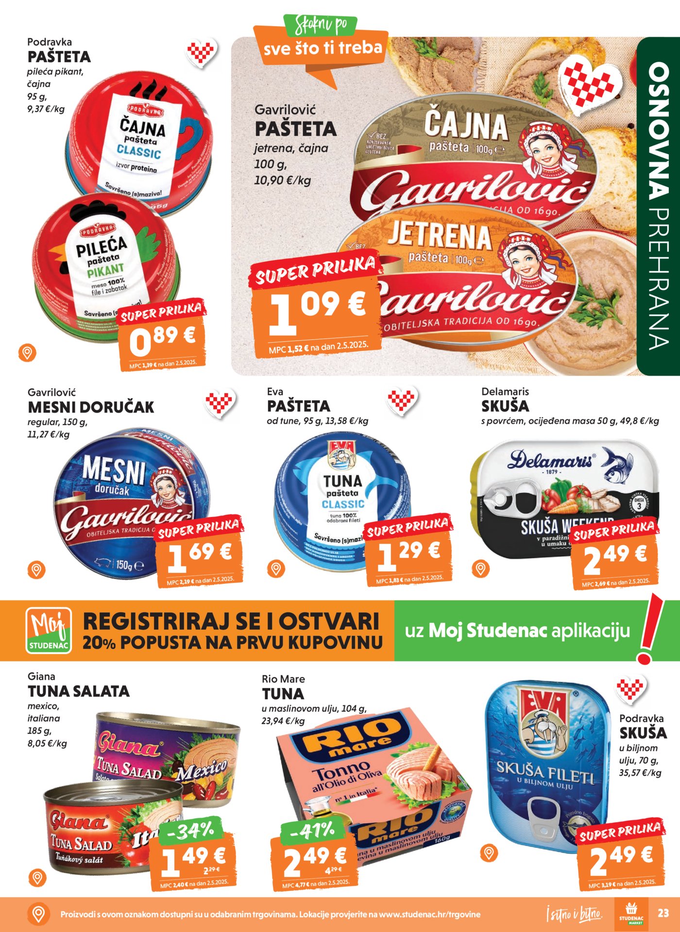 Studenac katalog Akcija 29.07.-11.08.2026.