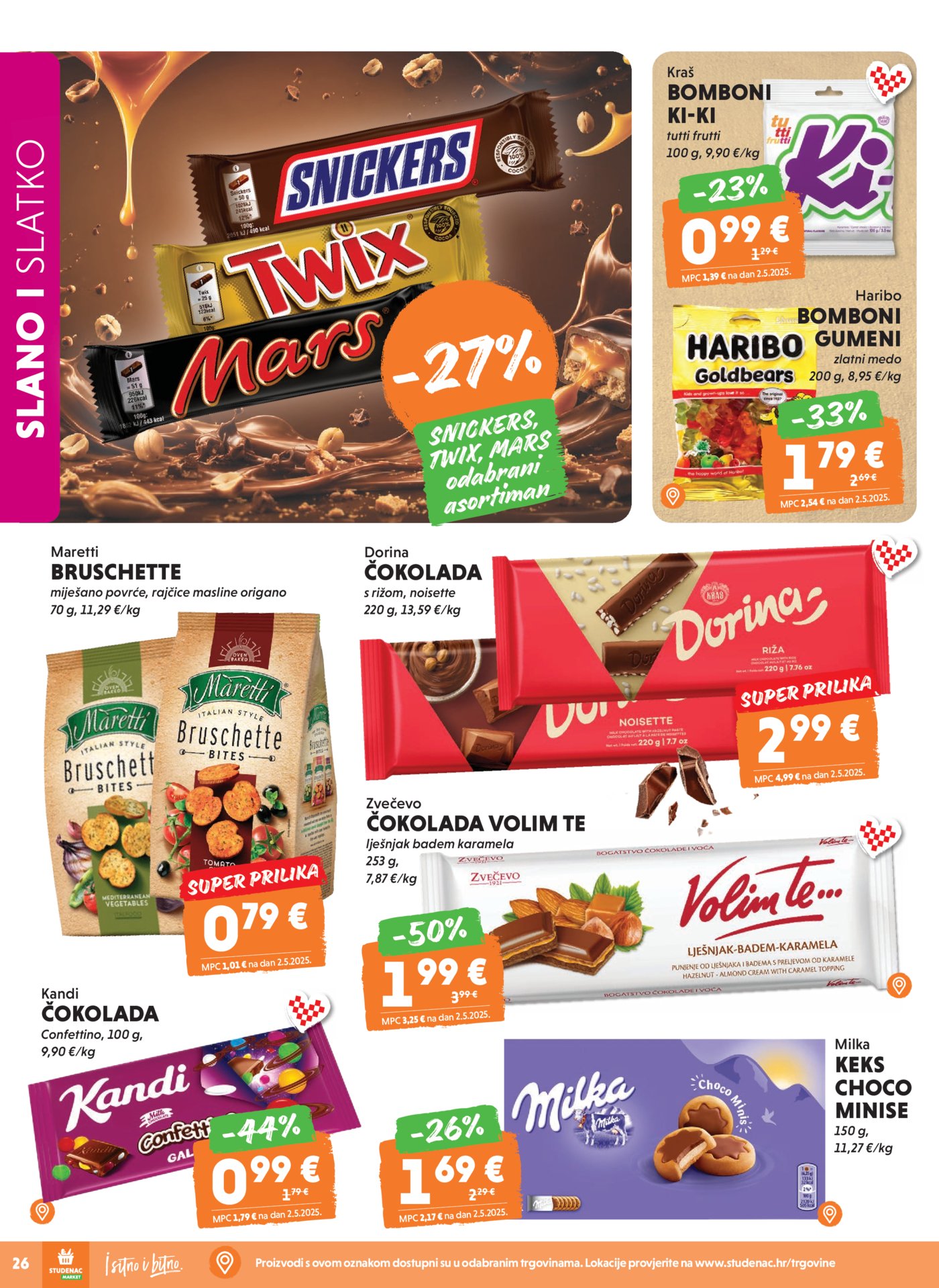 Studenac katalog Akcija 29.07.-11.08.2026.