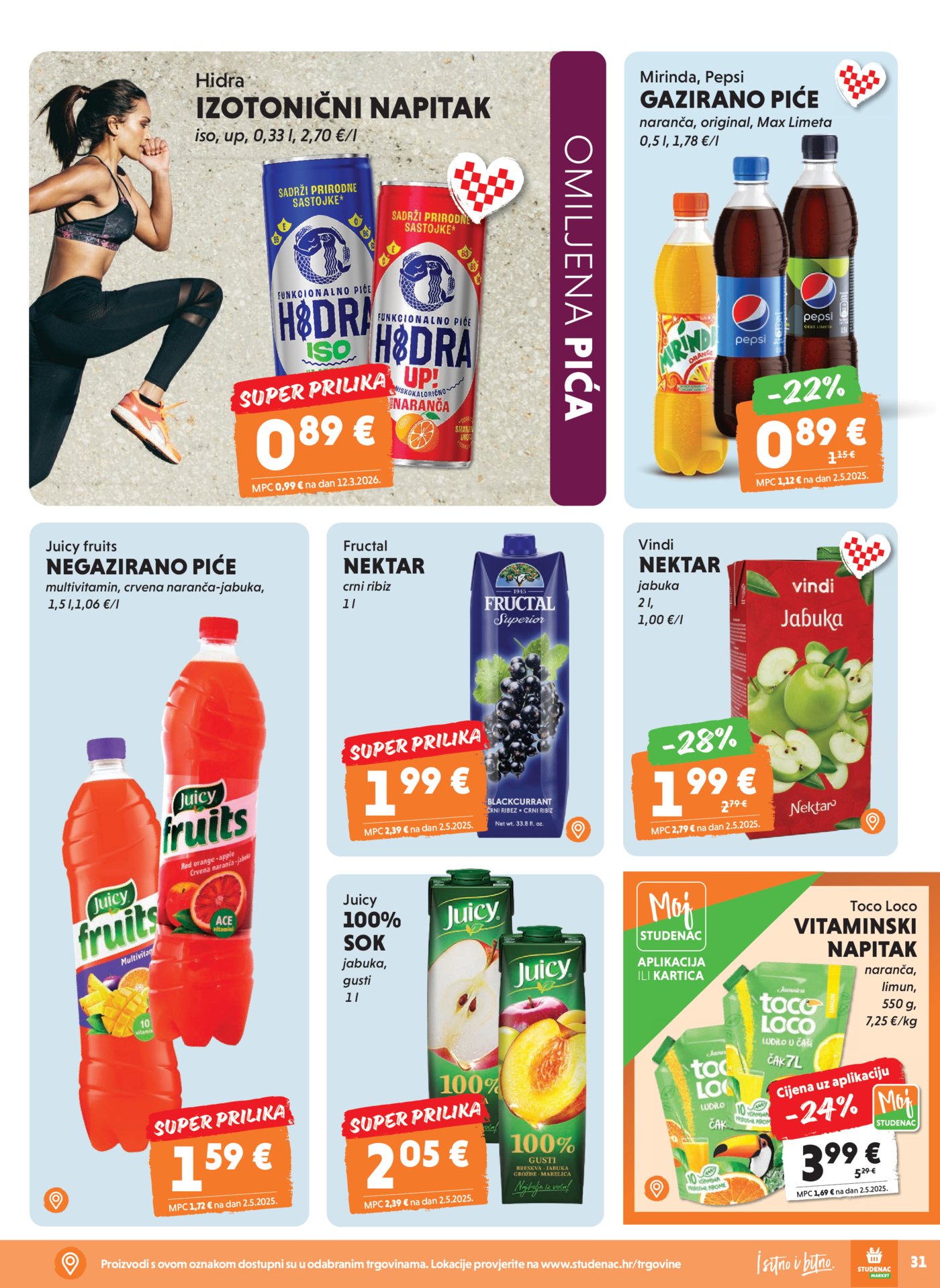 Studenac katalog Akcija 29.07.-11.08.2026.