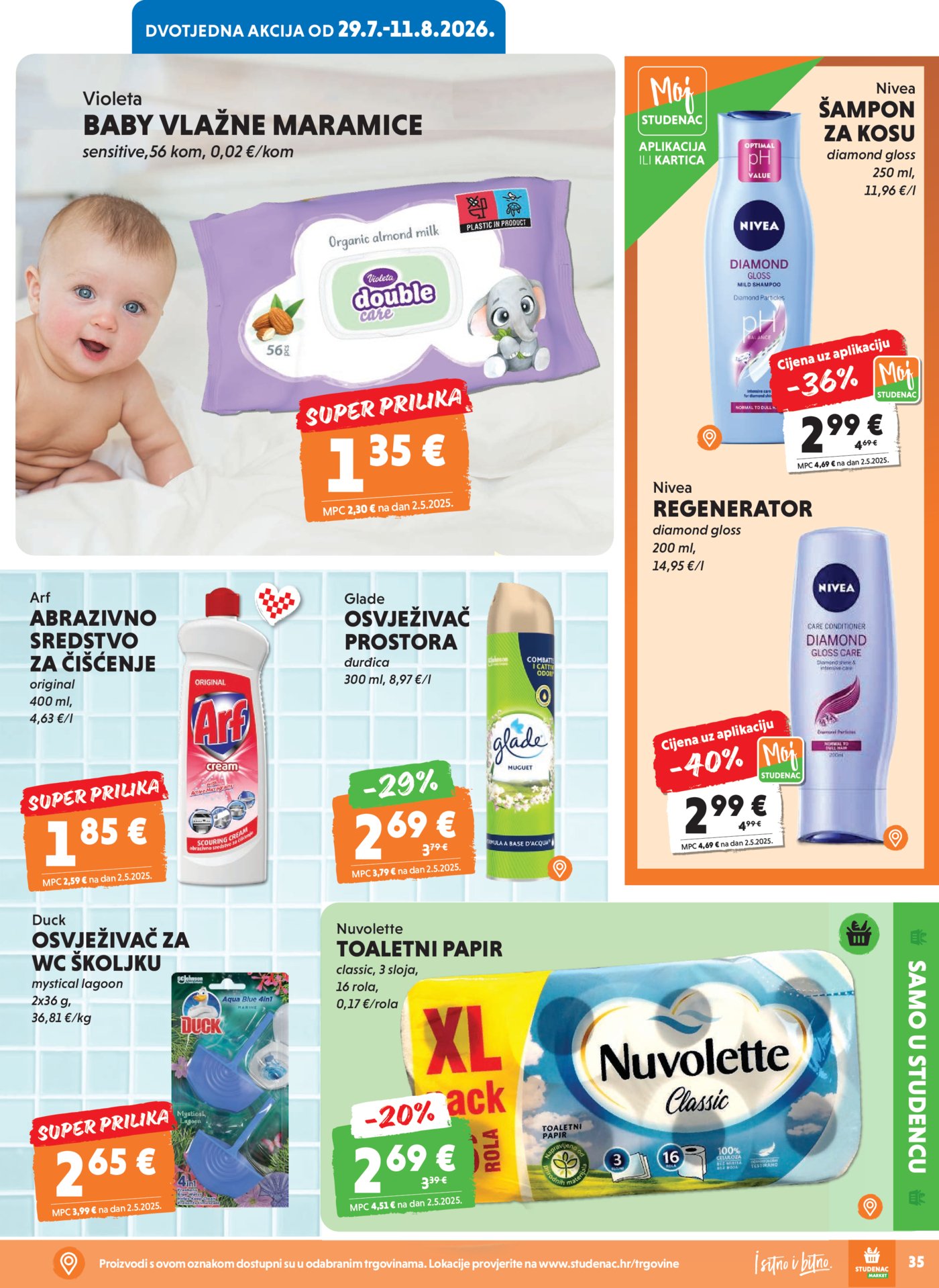 Studenac katalog Akcija 29.07.-11.08.2026.