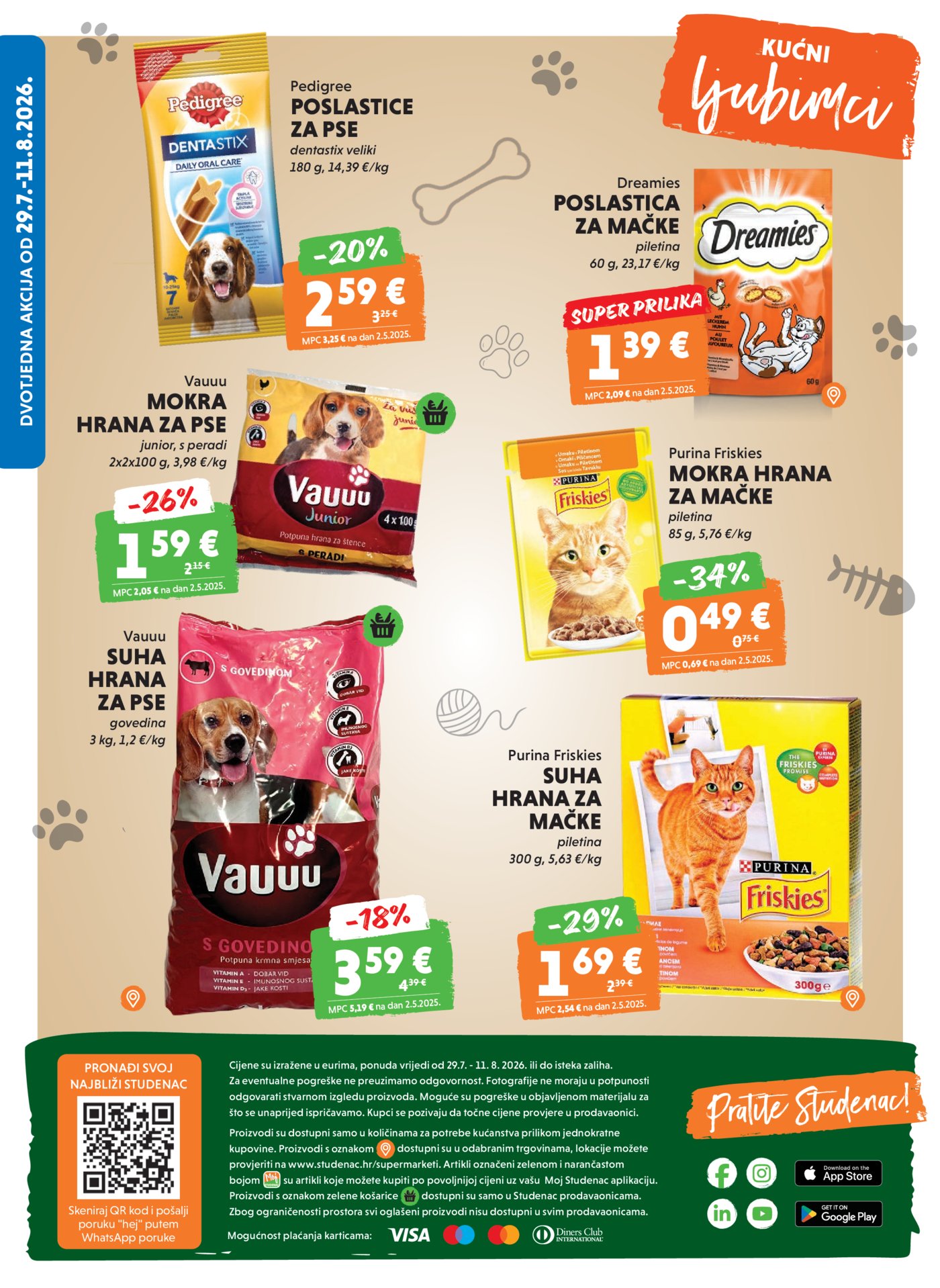 Studenac katalog Akcija 29.07.-11.08.2026.