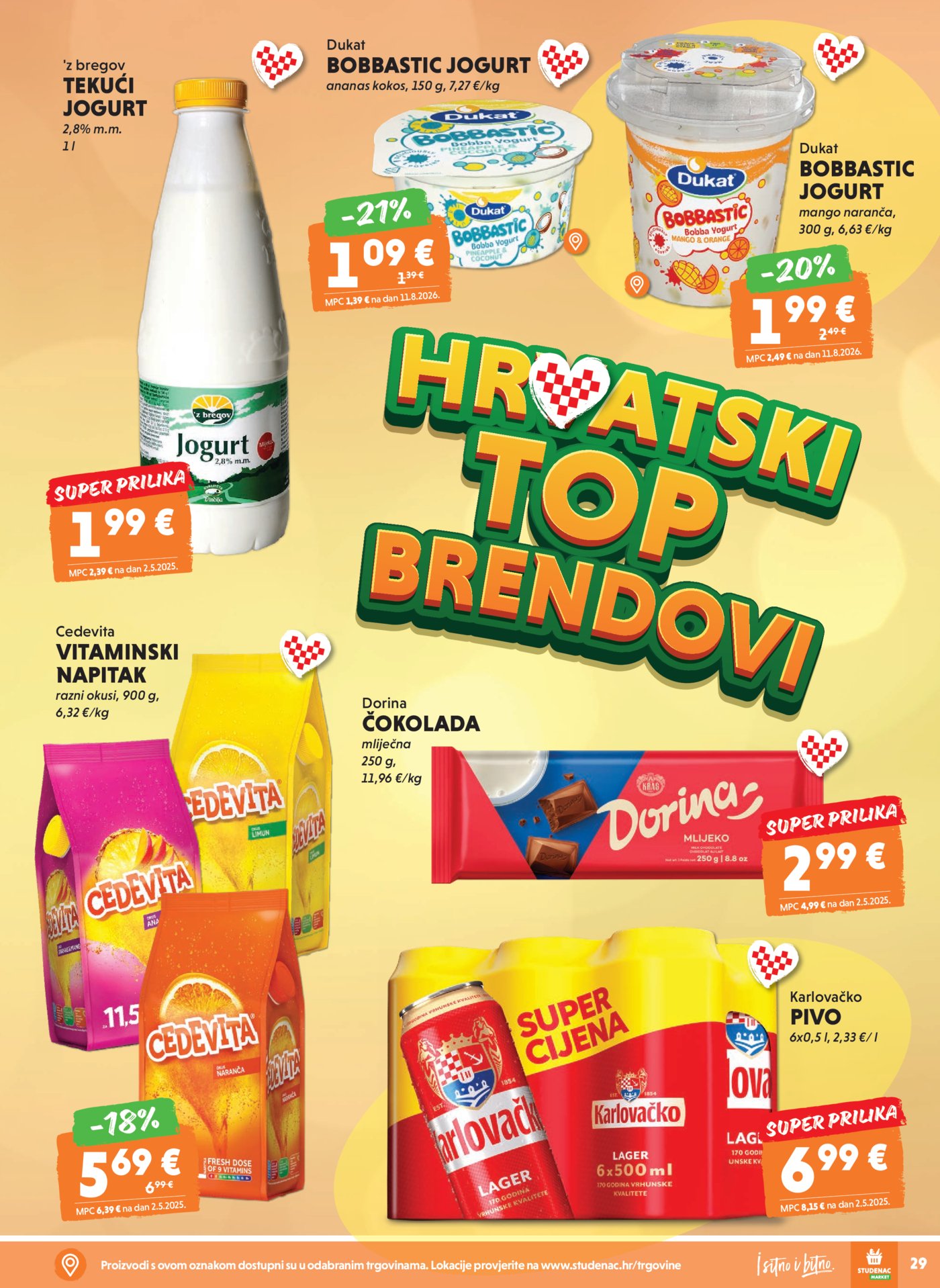 Studenac katalog Akcija 29.07.-11.08.2026.