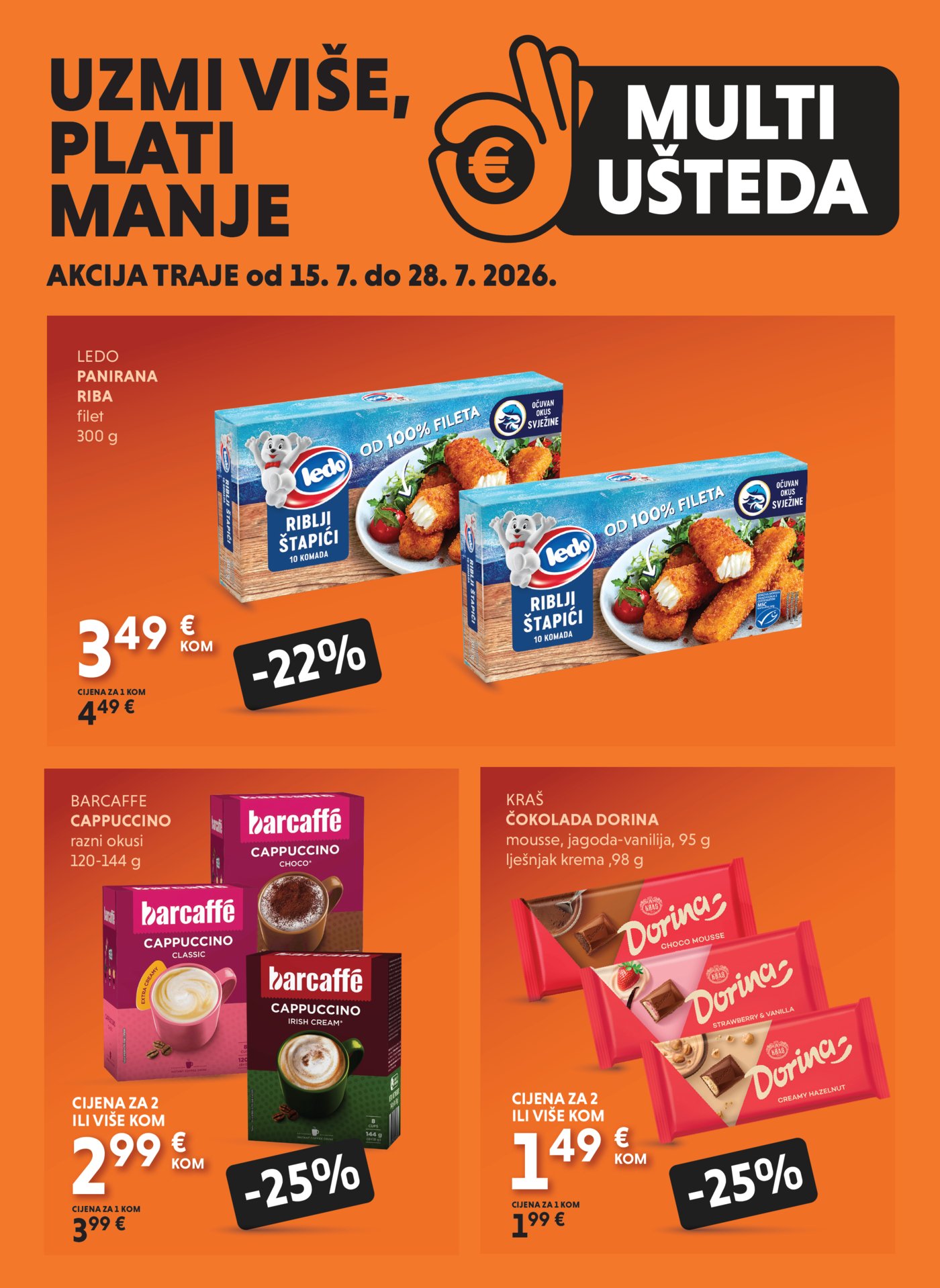 Studenac katalog Multiušteda 15.07. - 28.07.2026.