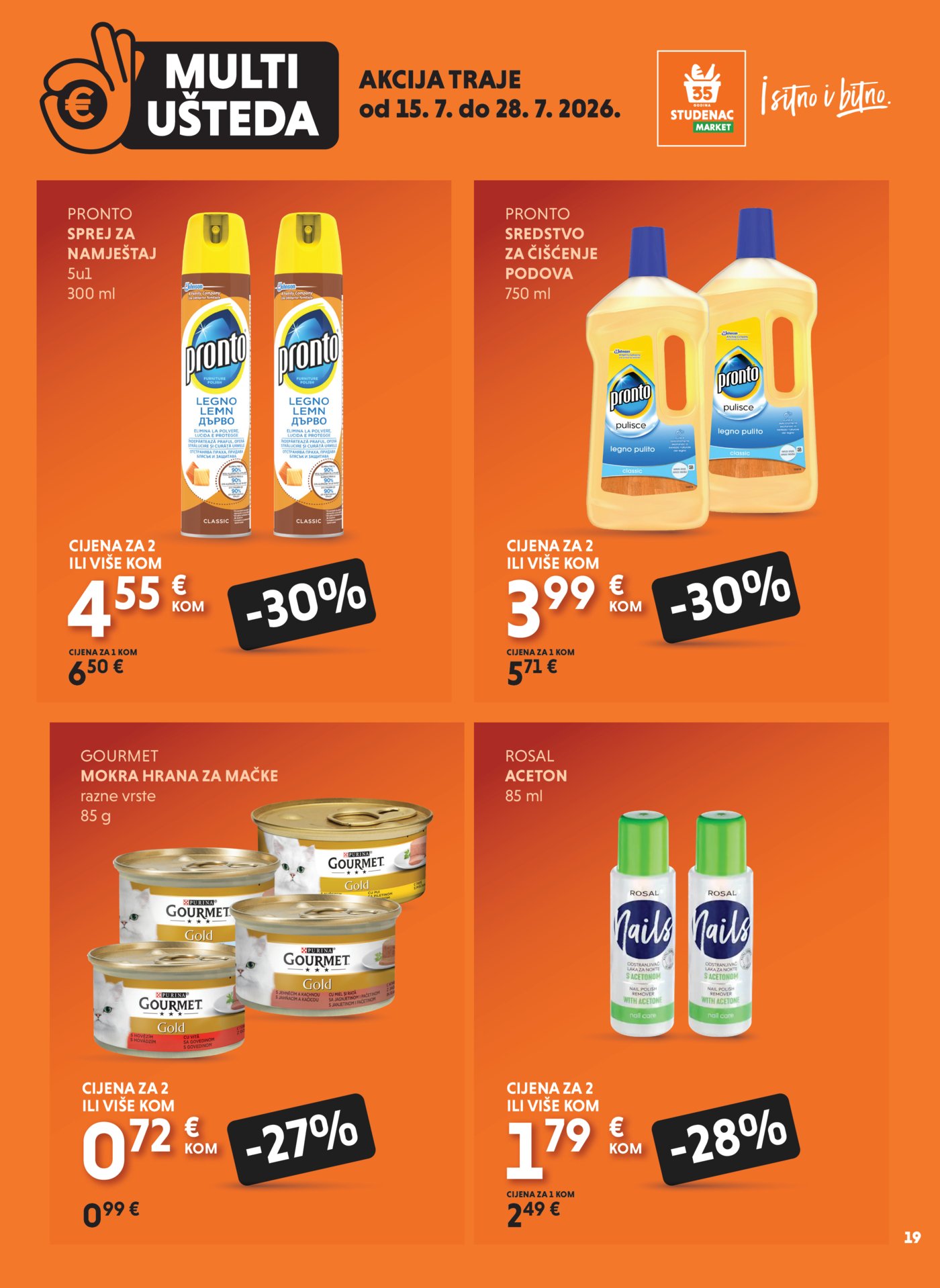 Studenac katalog Multiušteda 15.07. - 28.07.2026.