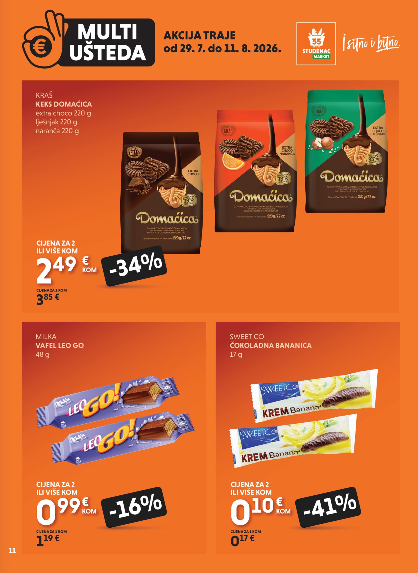 Studenac katalog Multiušteda 29.07.-11.08.2026.