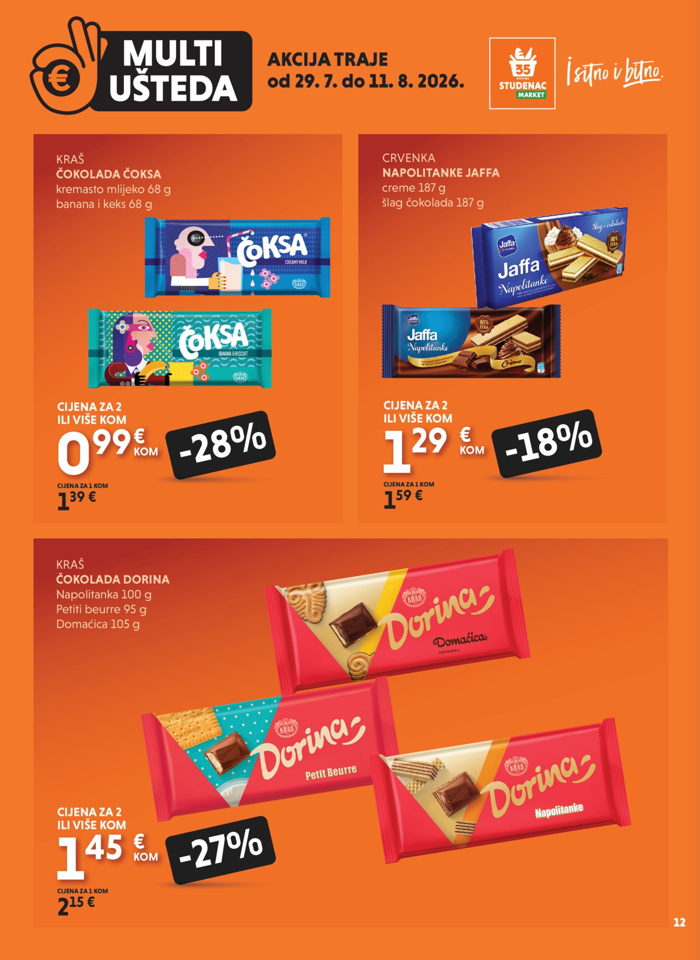 Studenac katalog Multiušteda 29.07.-11.08.2026.