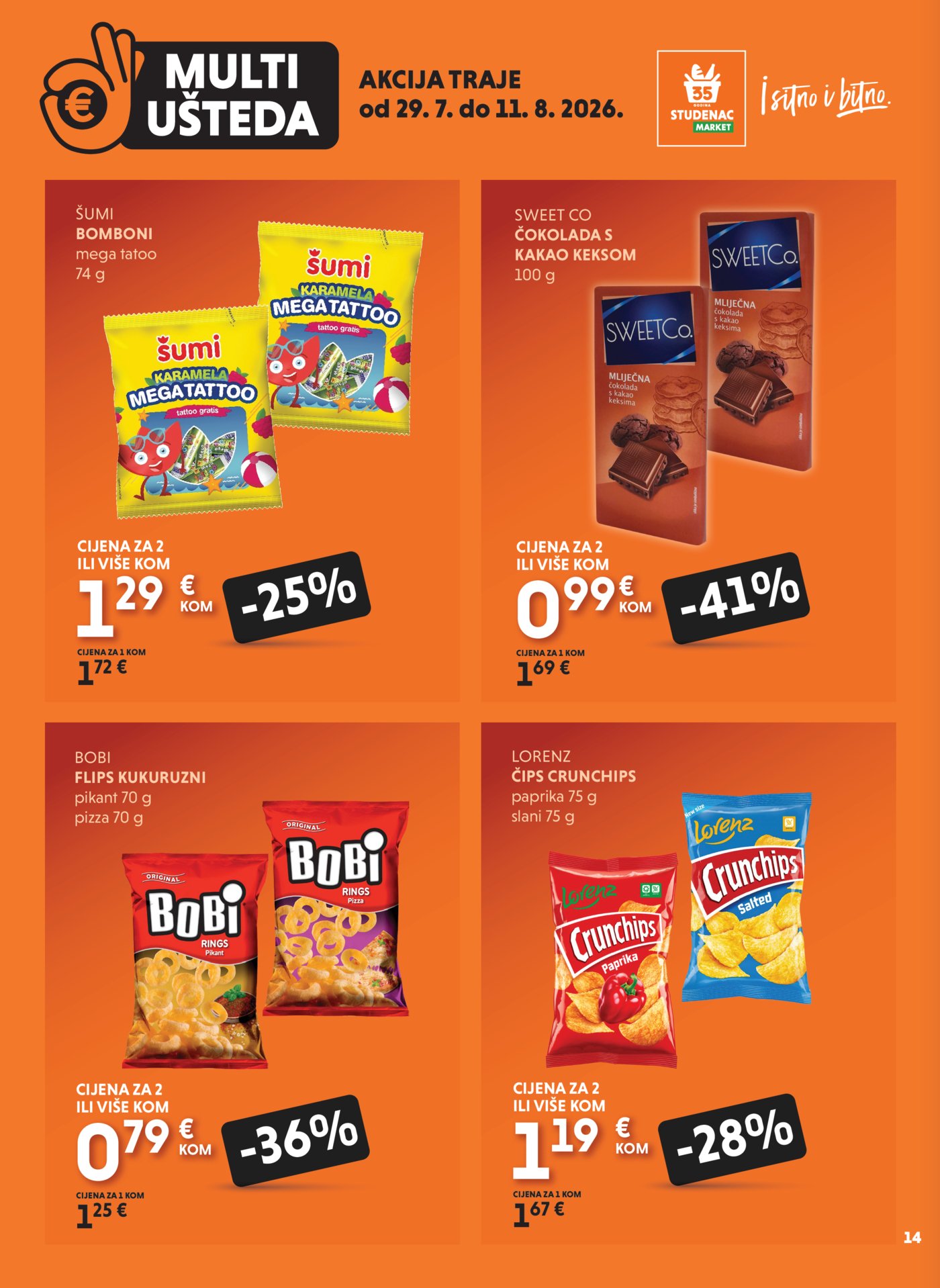 Studenac katalog Multiušteda 29.07.-11.08.2026.