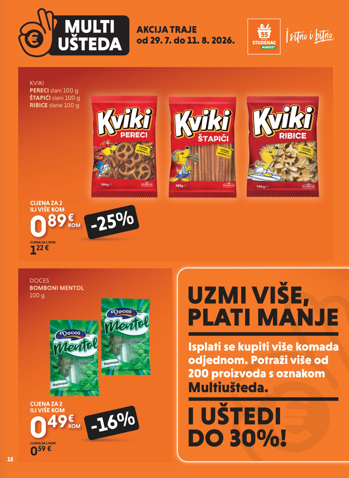 Studenac katalog Multiušteda 29.07.-11.08.2026.