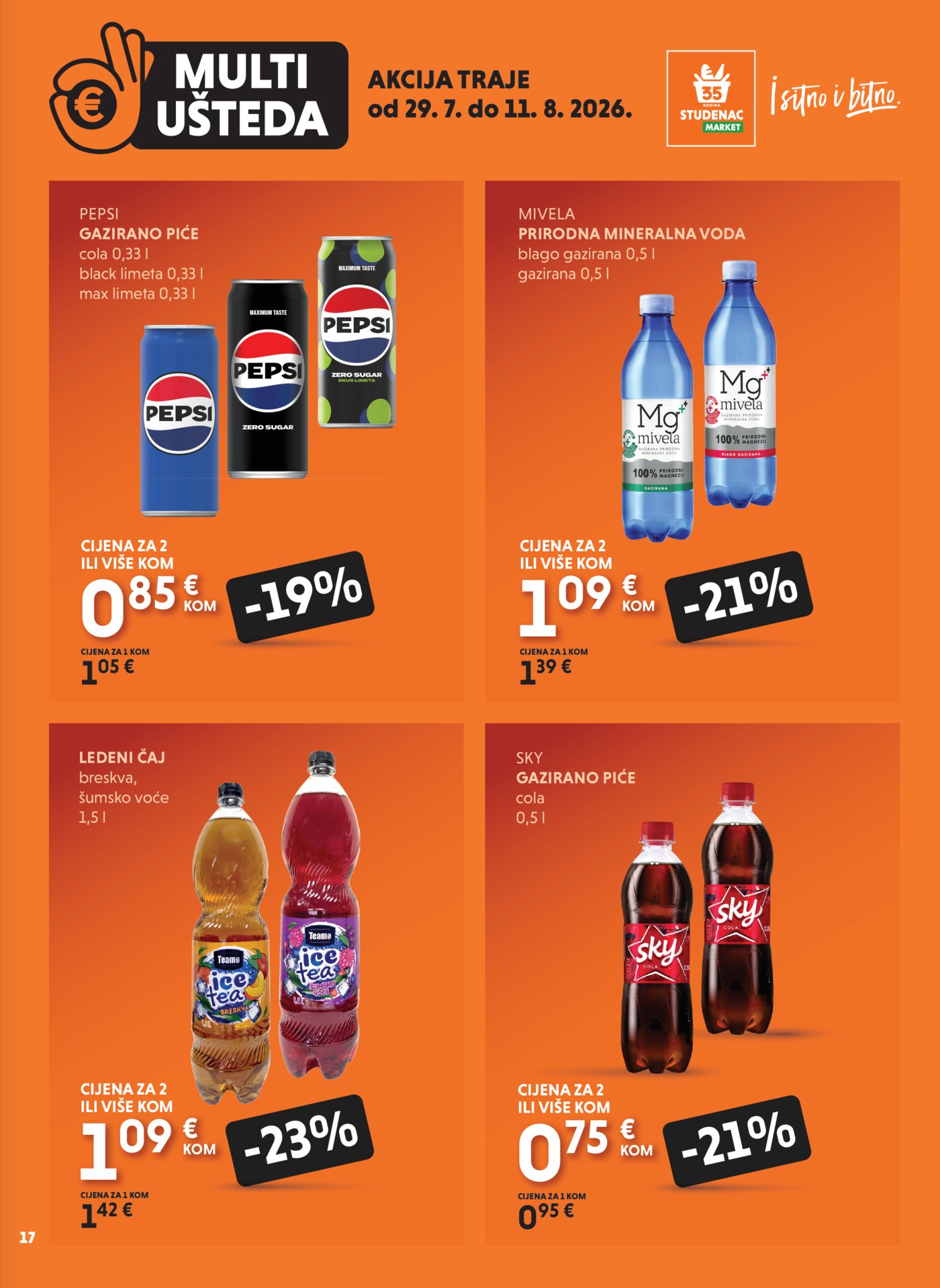 Studenac katalog Multiušteda 29.07.-11.08.2026.