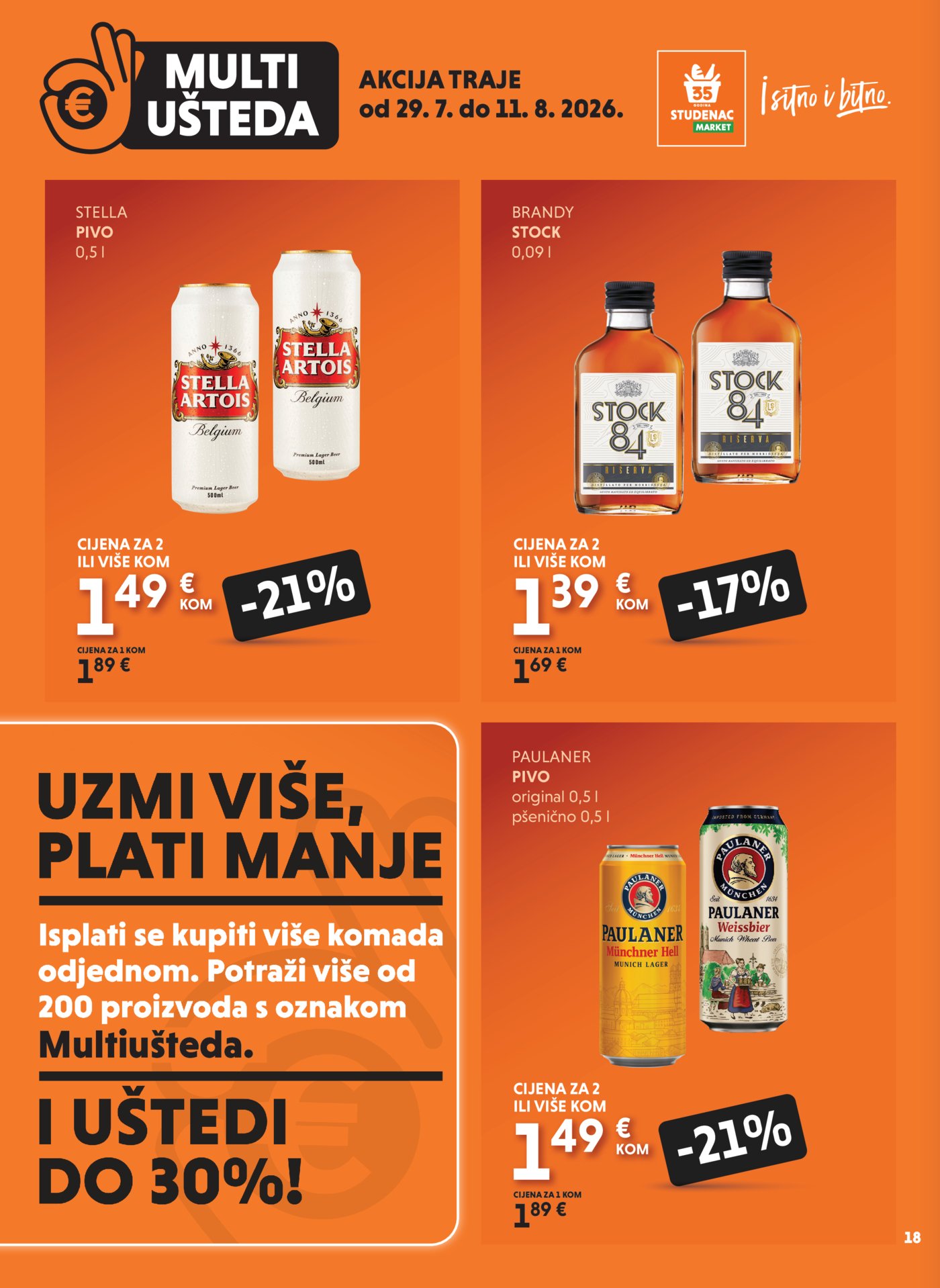Studenac katalog Multiušteda 29.07.-11.08.2026.