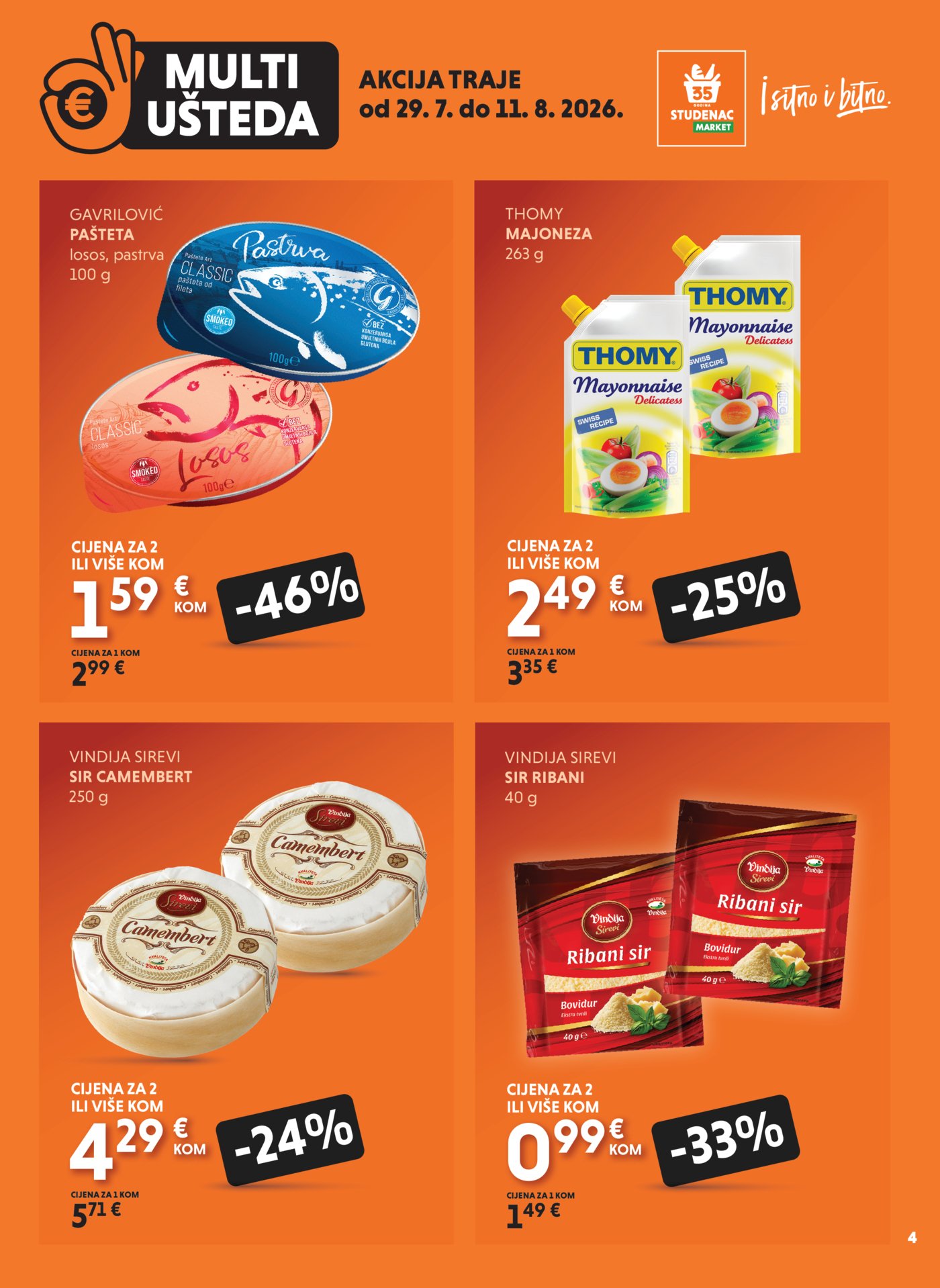 Studenac katalog Multiušteda 29.07.-11.08.2026.