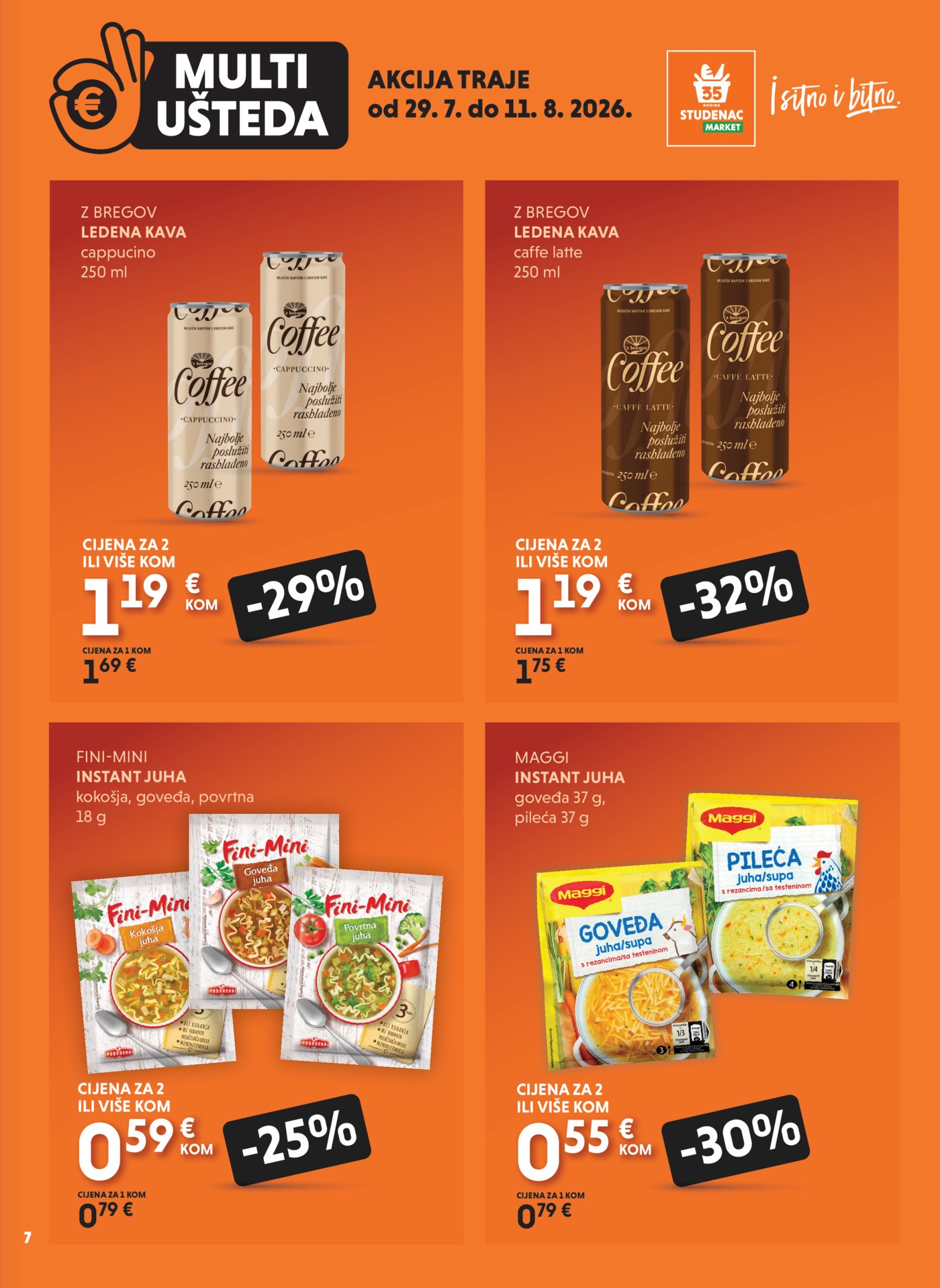 Studenac katalog Multiušteda 29.07.-11.08.2026.