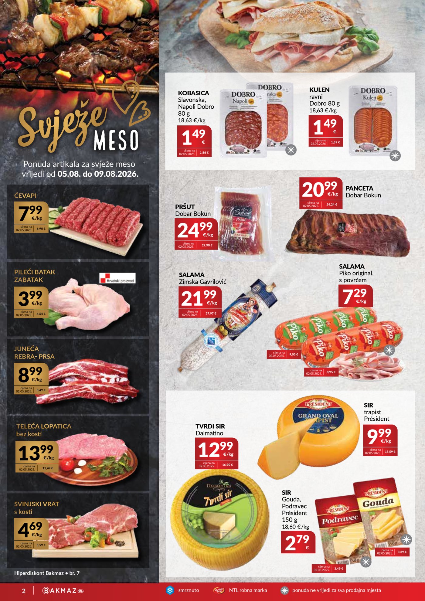 Bakmaz katalog Akcija 05.08.-11.08.2026.