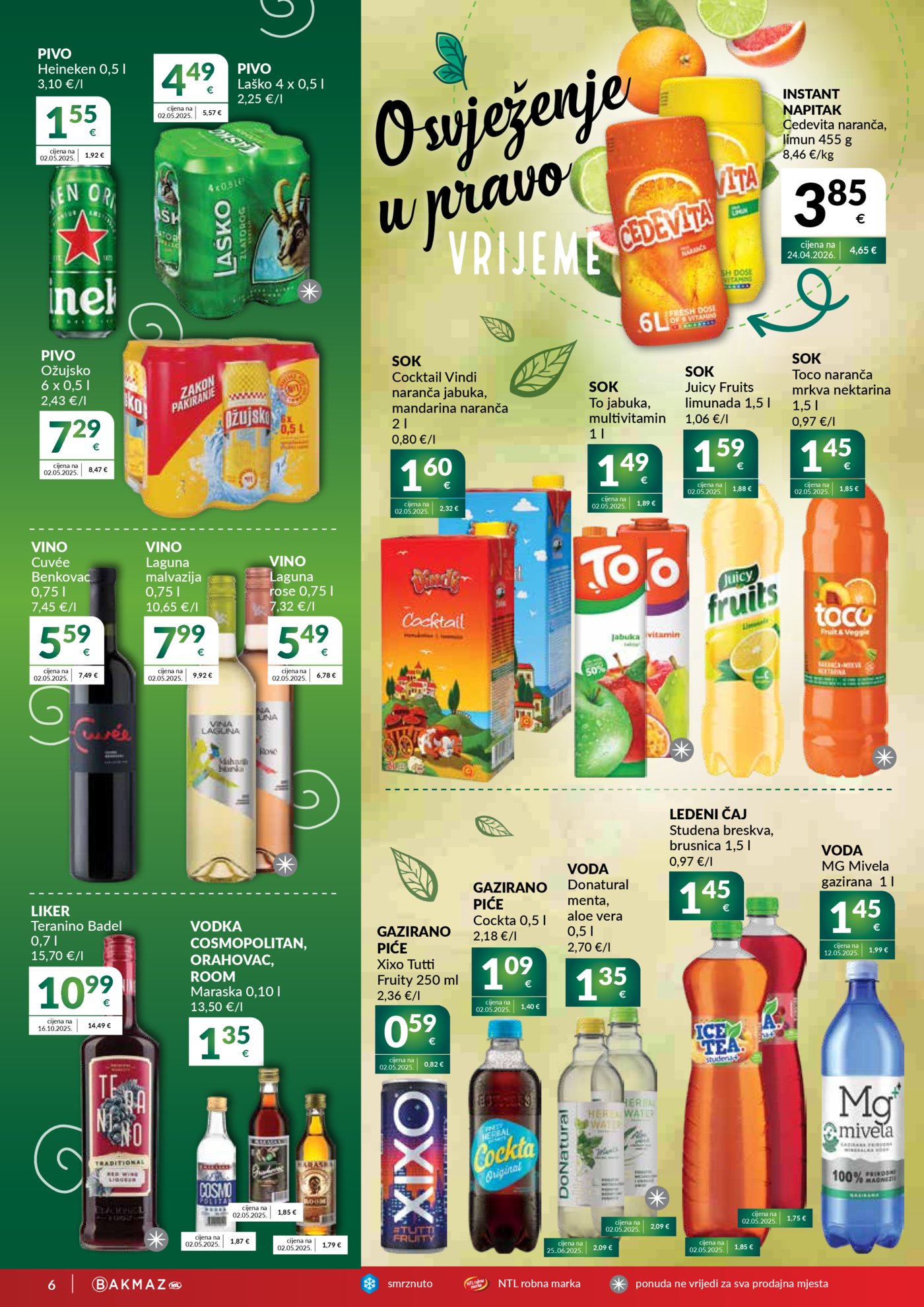 Bakmaz katalog Akcija 05.08.-11.08.2026.