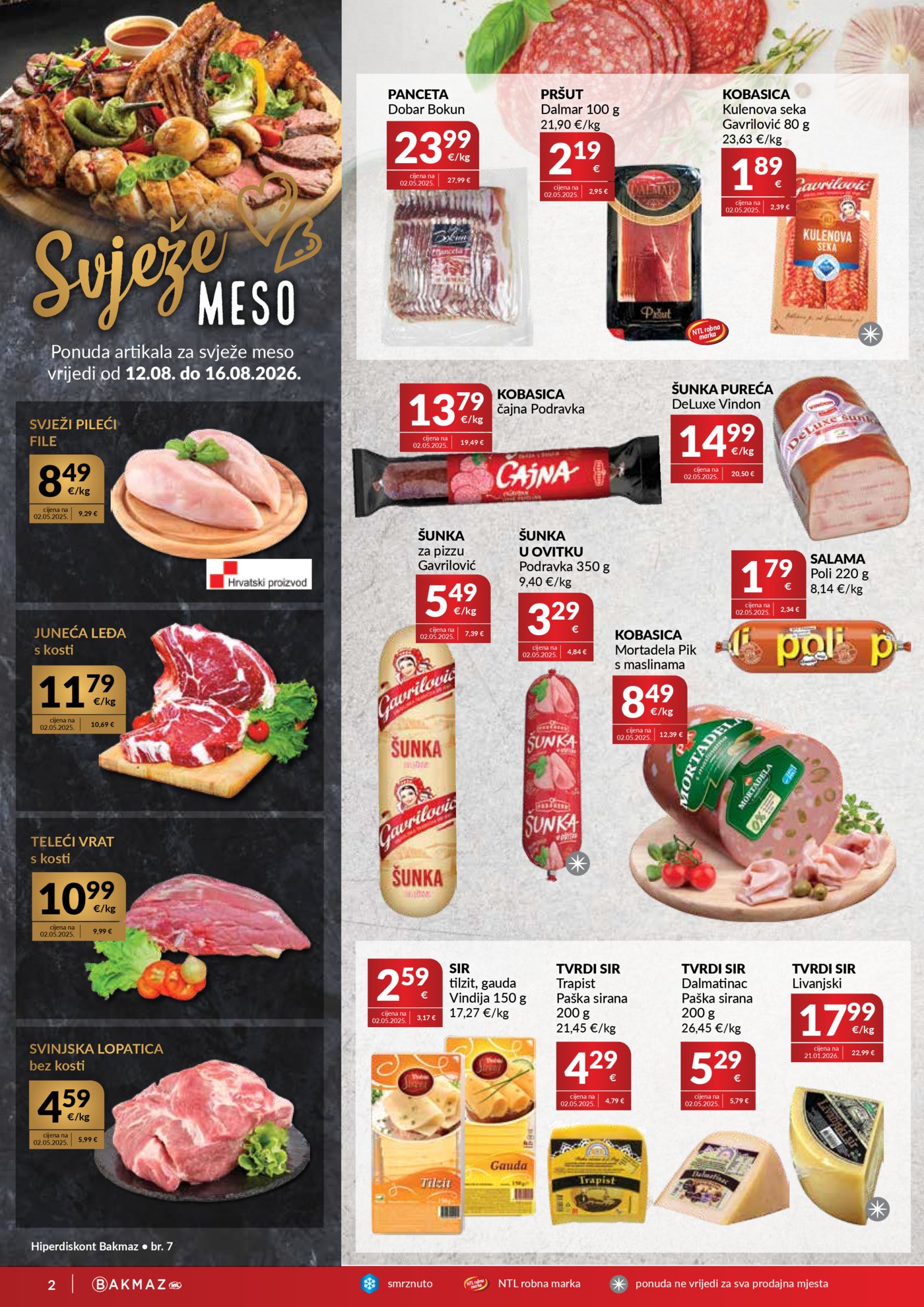 Bakmaz katalog Akcija 12.08.-18.08.2026.