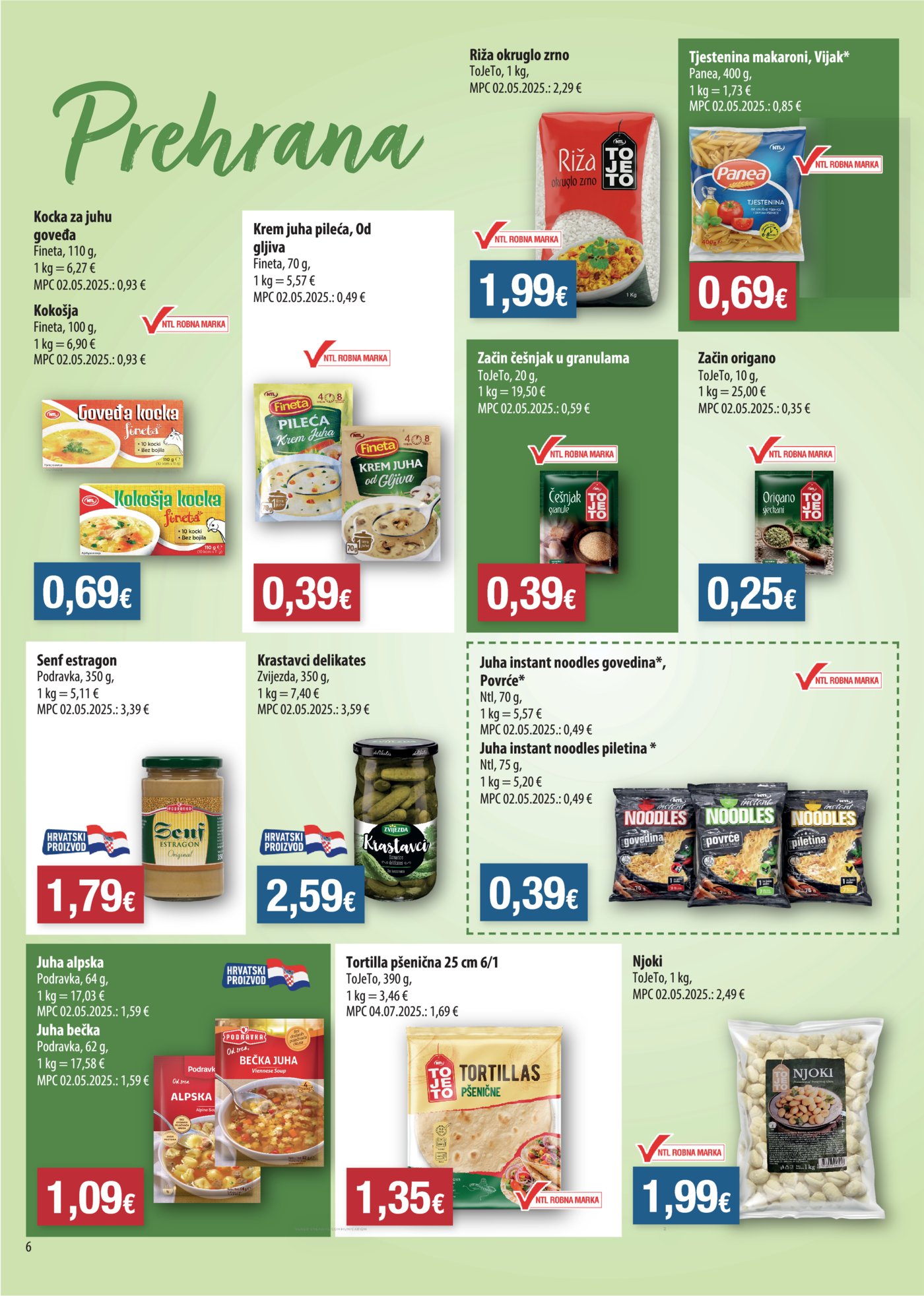 Bakmaz katalog Maxi Tjedna Ponuda 19.08. - 25.08.2026.