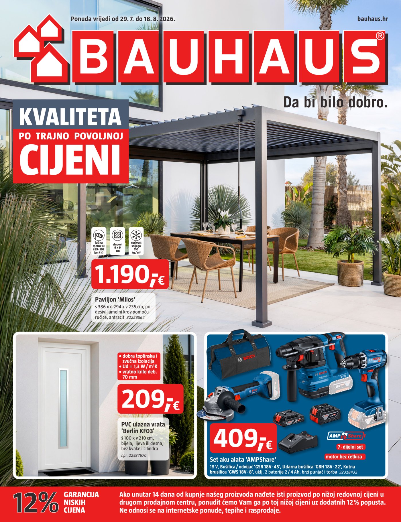 Bauhaus katalog Akcija 29.07.-18.08.2026.