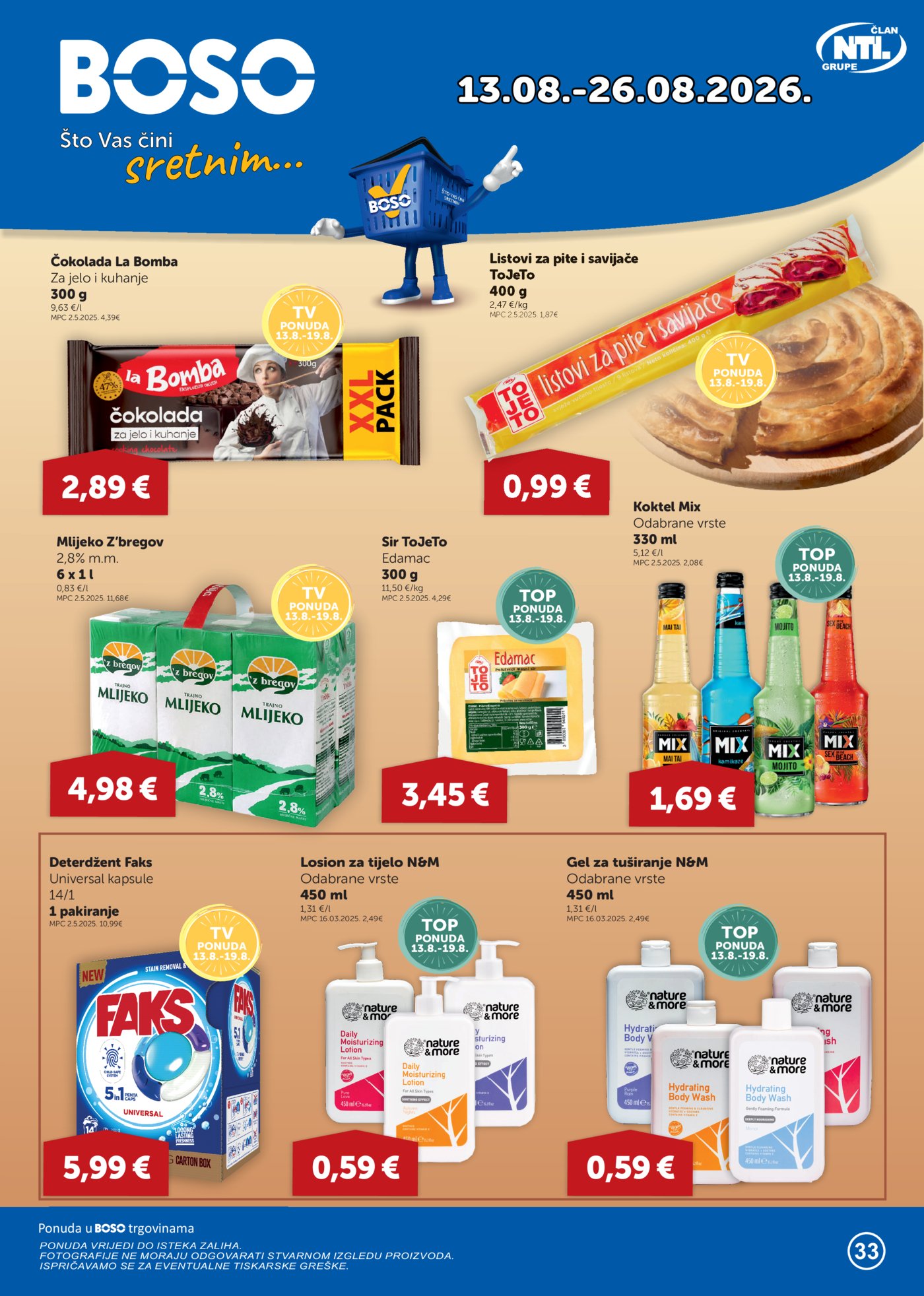 Boso katalog Akcija 13.08.-26.08.2026.