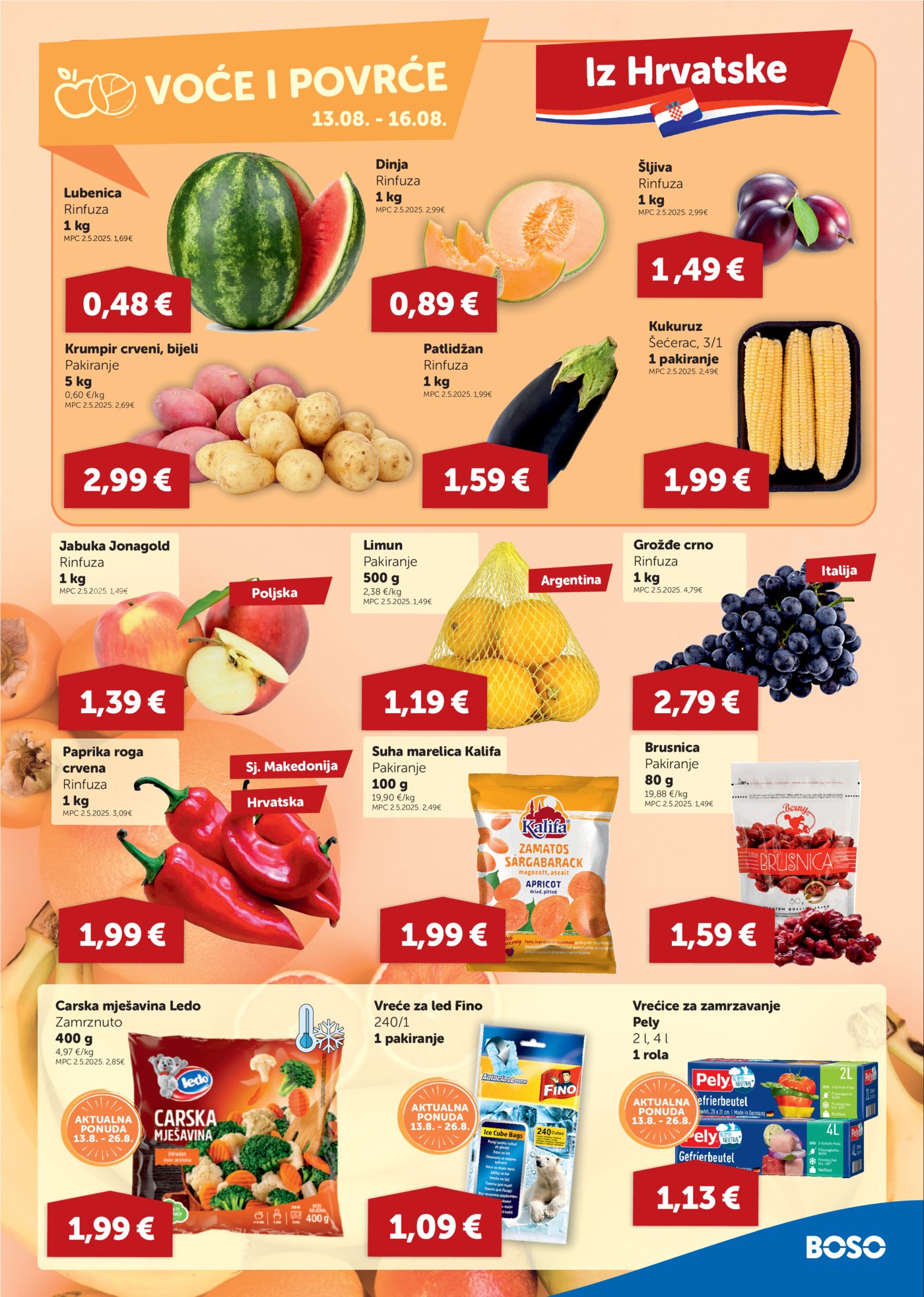 Boso katalog Akcija 13.08.-26.08.2026.