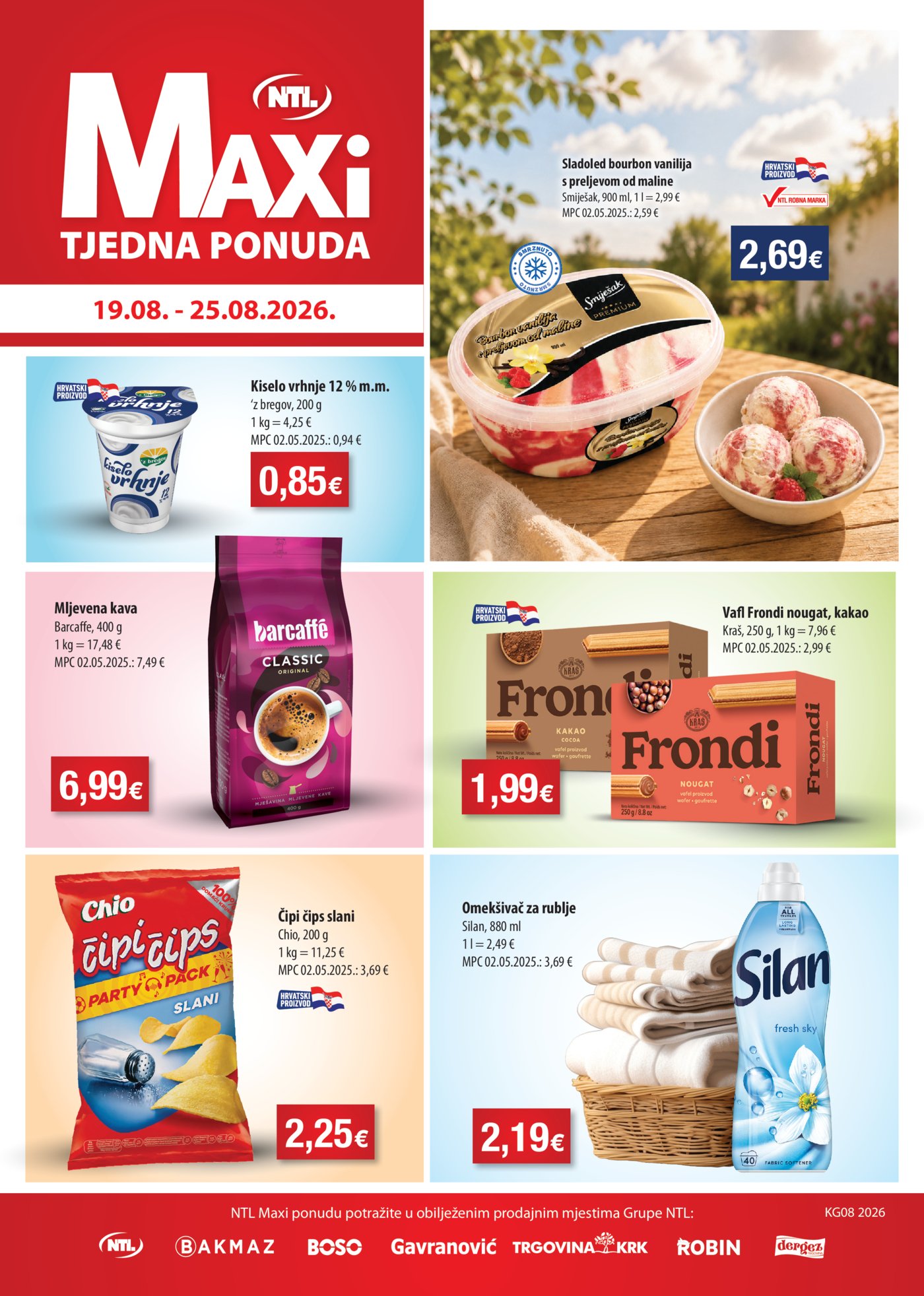 Boso katalog Maxi Tjedna Ponuda 19.08. - 25.08.2026.