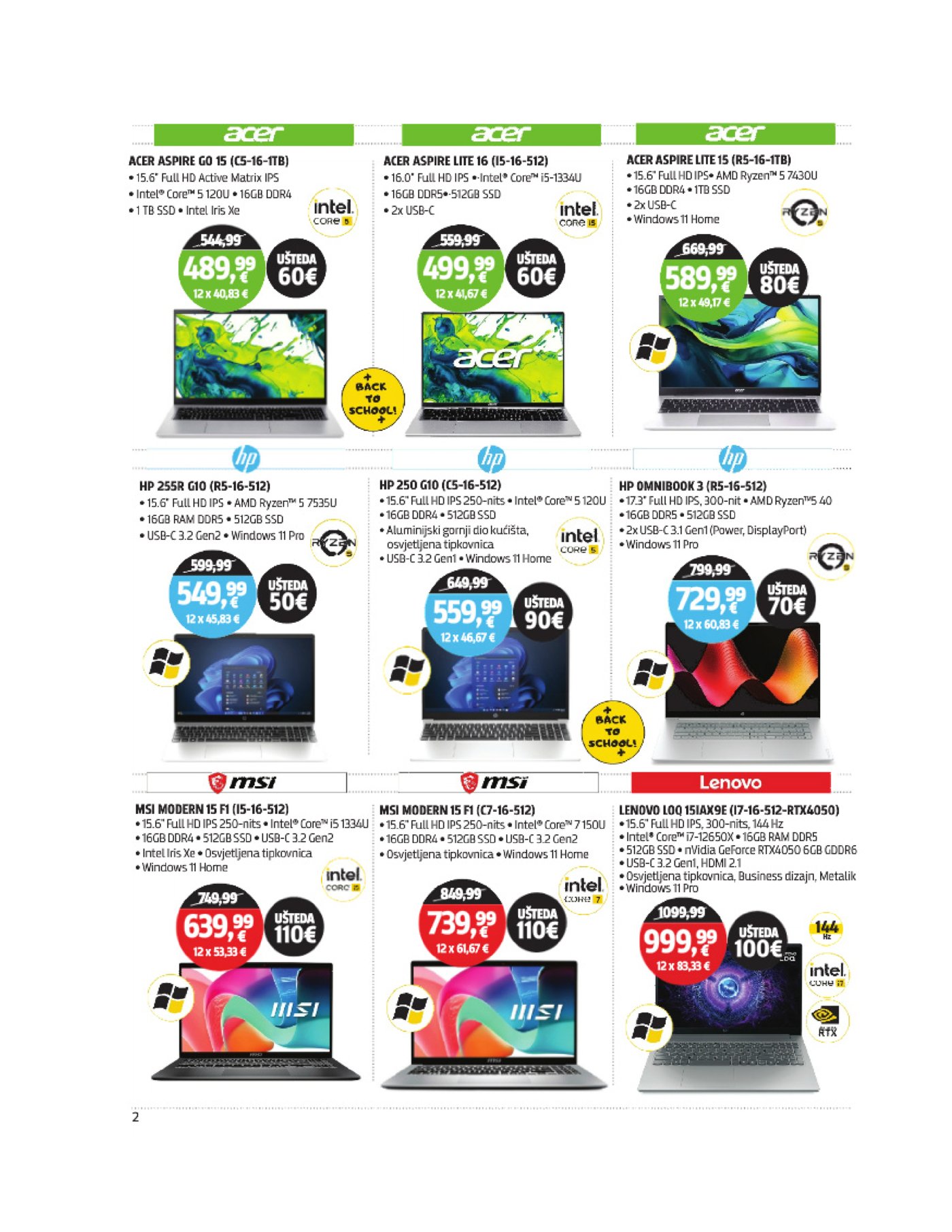 Centar tehnike katalog Akcija 10.08.-31.08.2026.