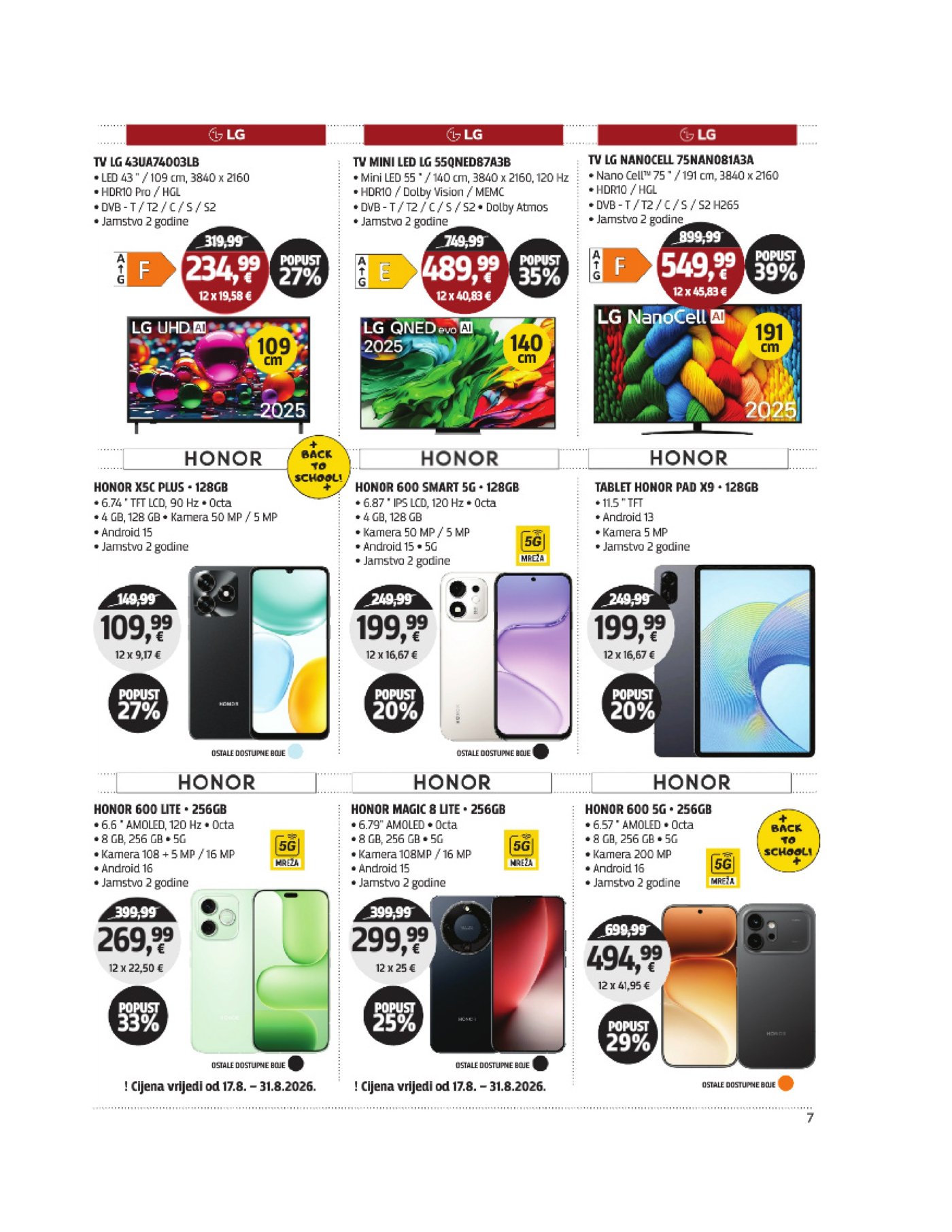 Centar tehnike katalog Akcija 10.08.-31.08.2026.