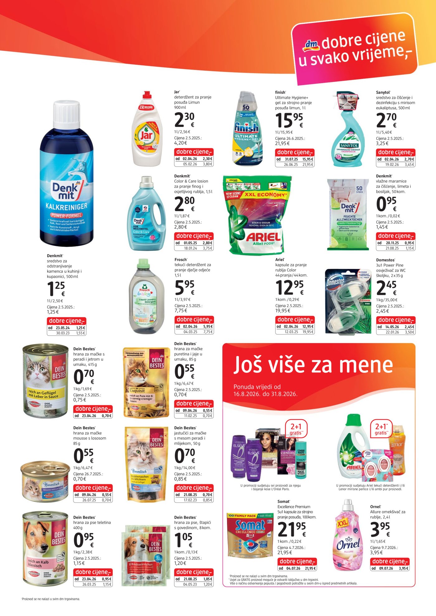 dm katalog Akcija 16.08.-31.08.2026.
