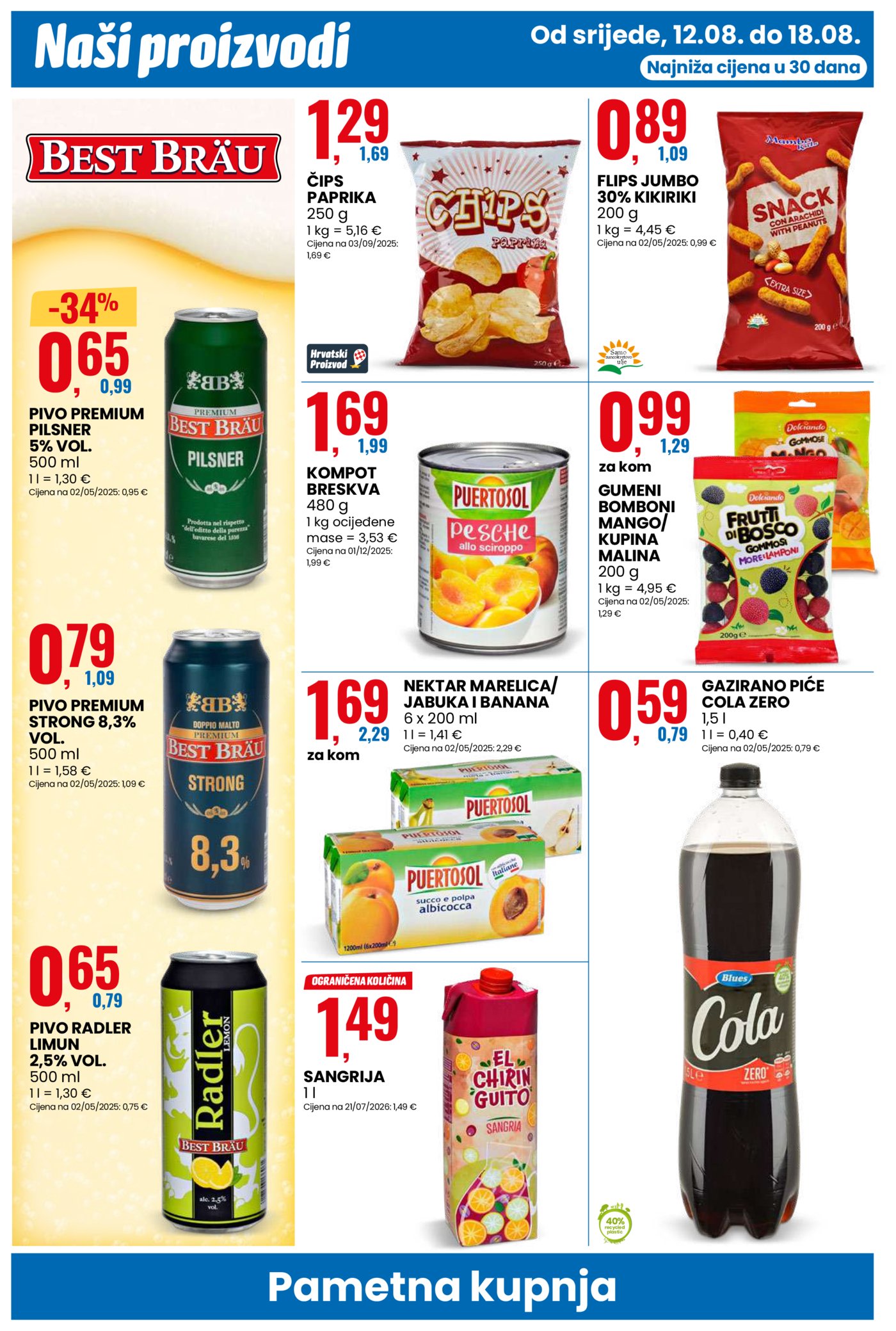 Europsin katalog Talijanski okusi 12.08.-18.08.2026.