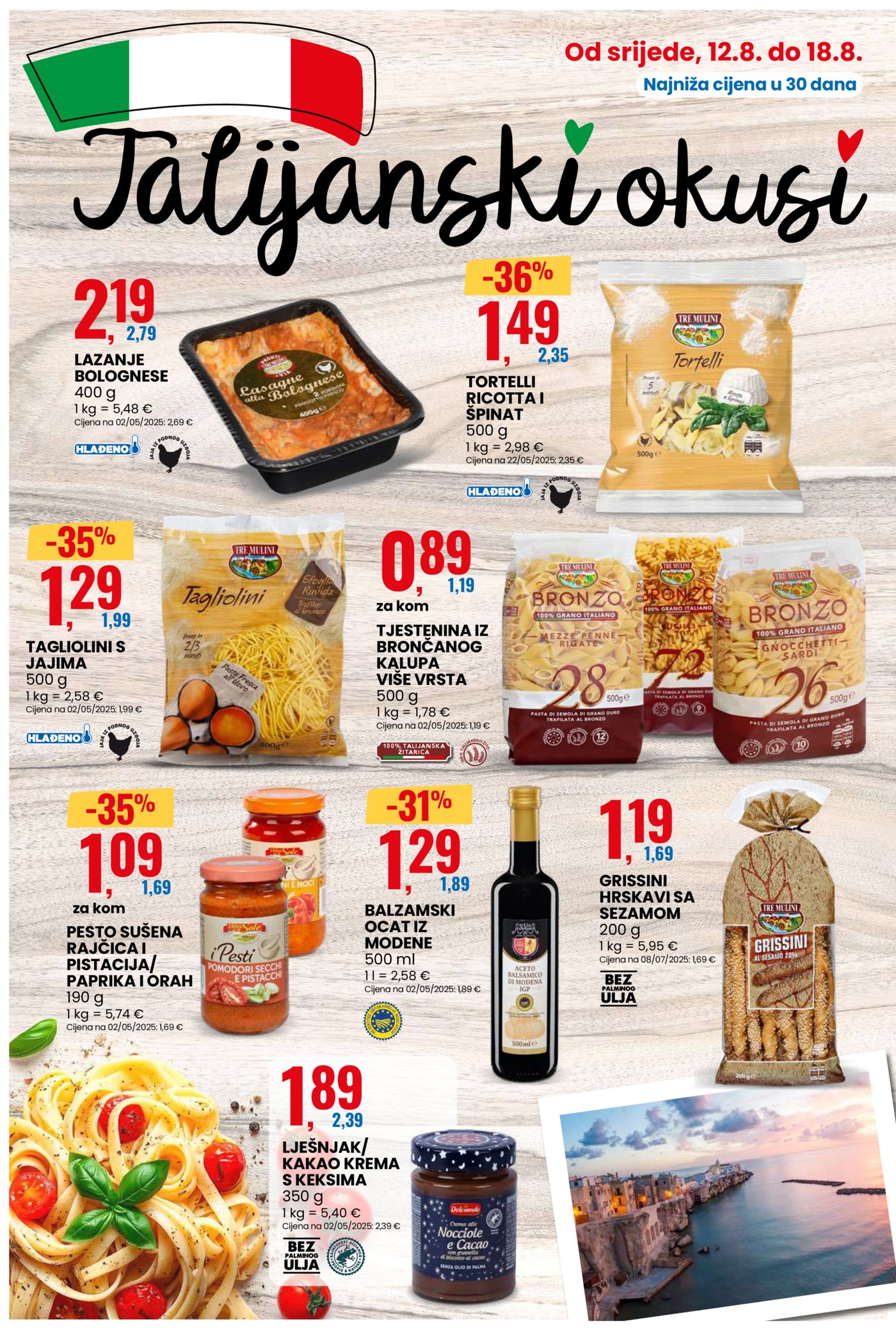 Europsin katalog Talijanski okusi 12.08.-18.08.2026.