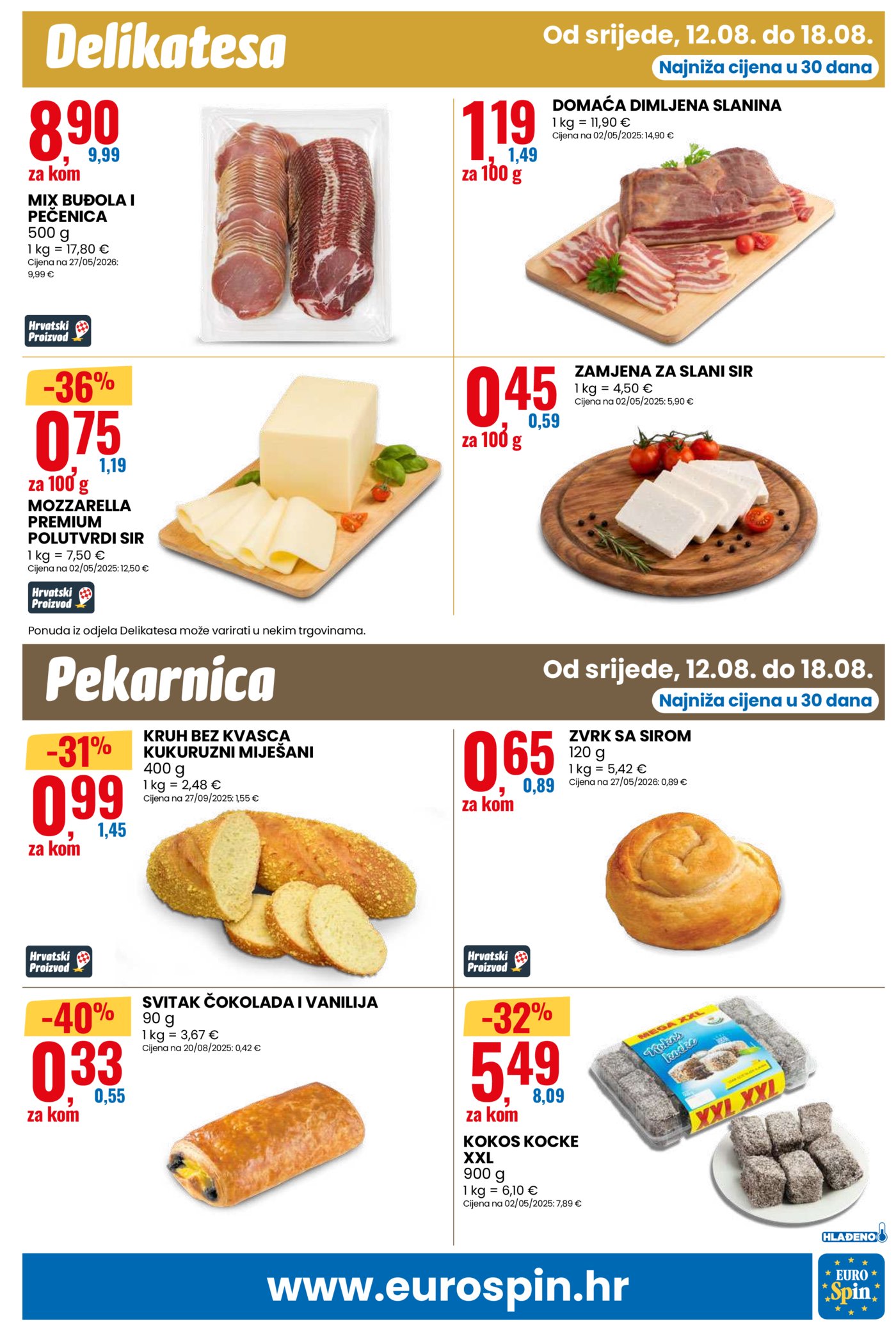 Europsin katalog Talijanski okusi 12.08.-18.08.2026.