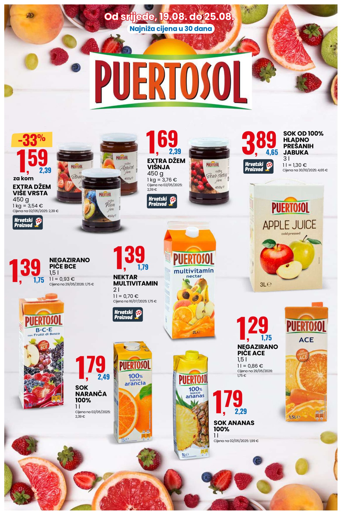 Eurospin katalog Pametna kupnja 19.08. - 25.08.2026.