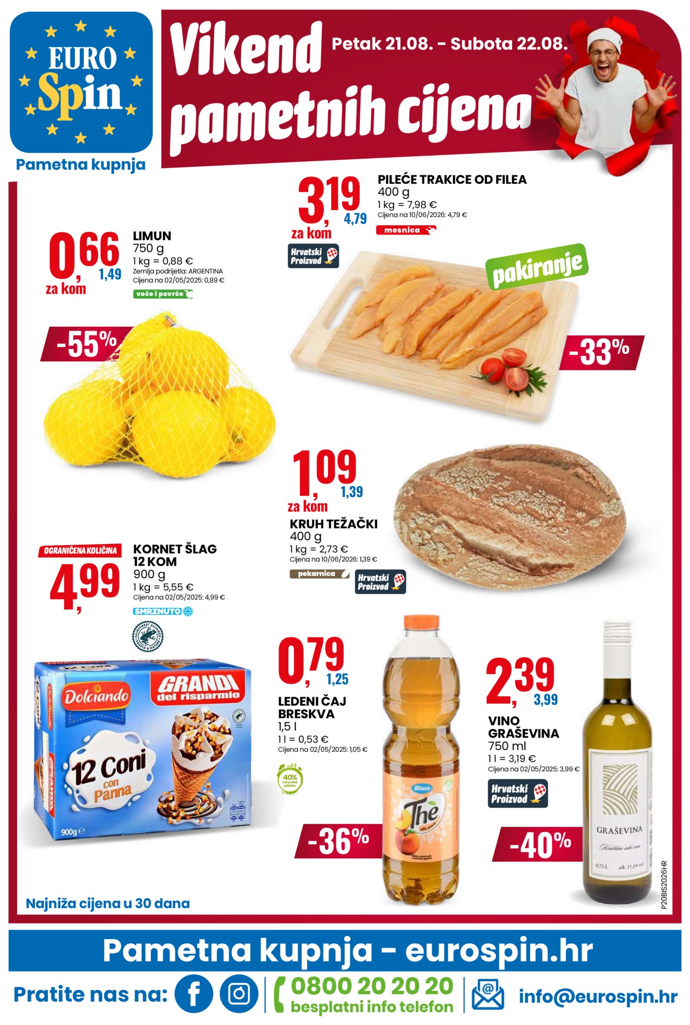Eurospin katalog Pametna kupnja 19.08. - 25.08.2026.