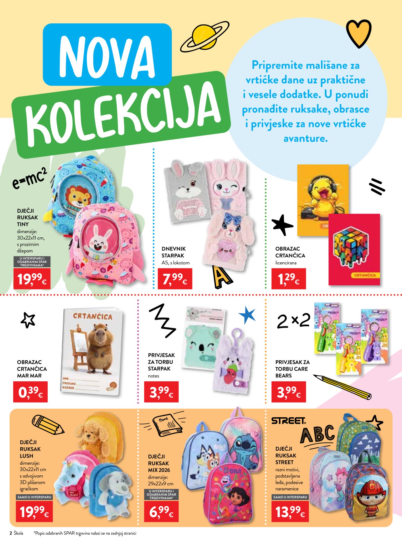 Interspar katalog Počinje škola 29.07.-15.09.2026.