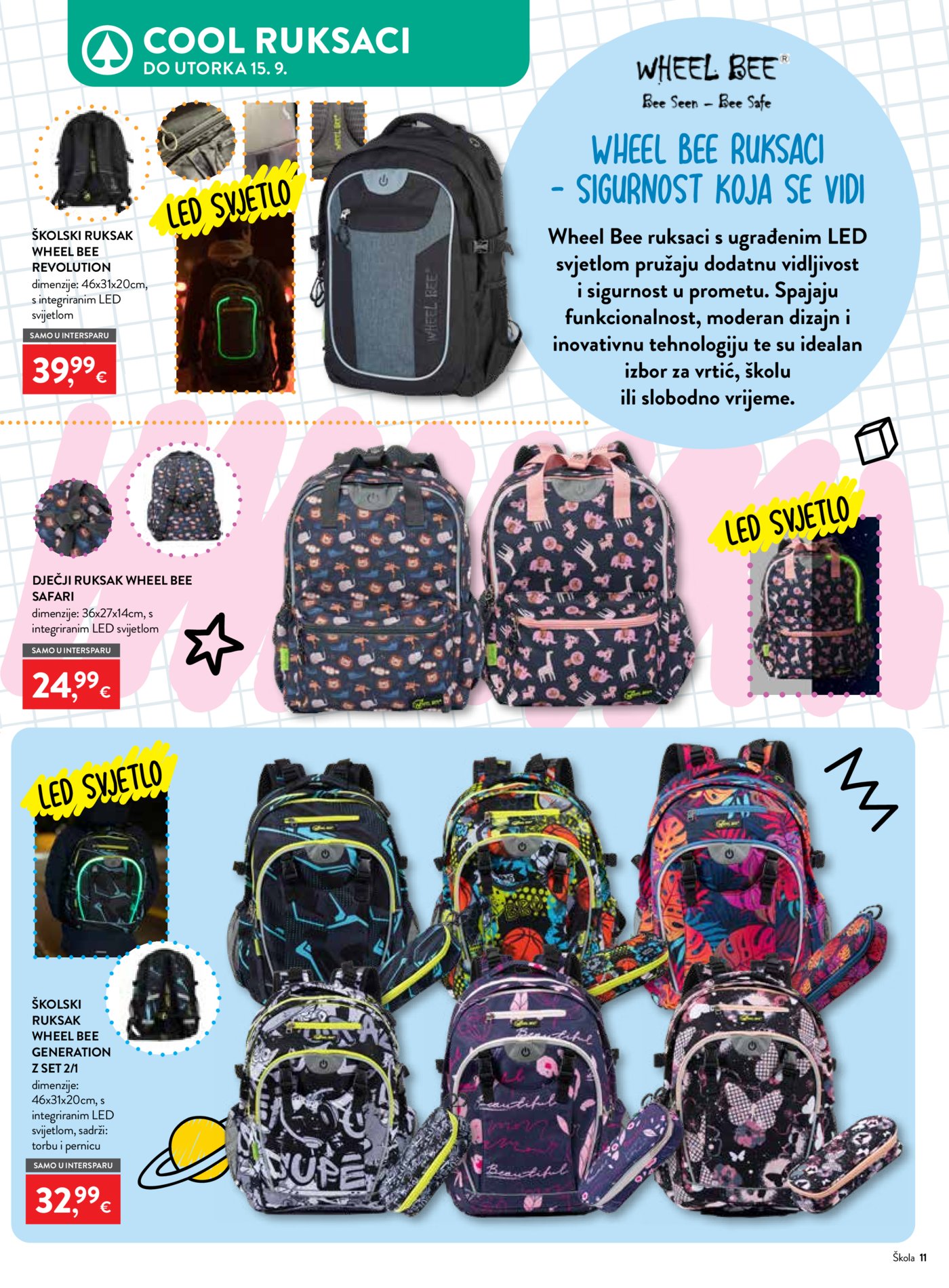 Interspar katalog Počinje škola 29.07.-15.09.2026.