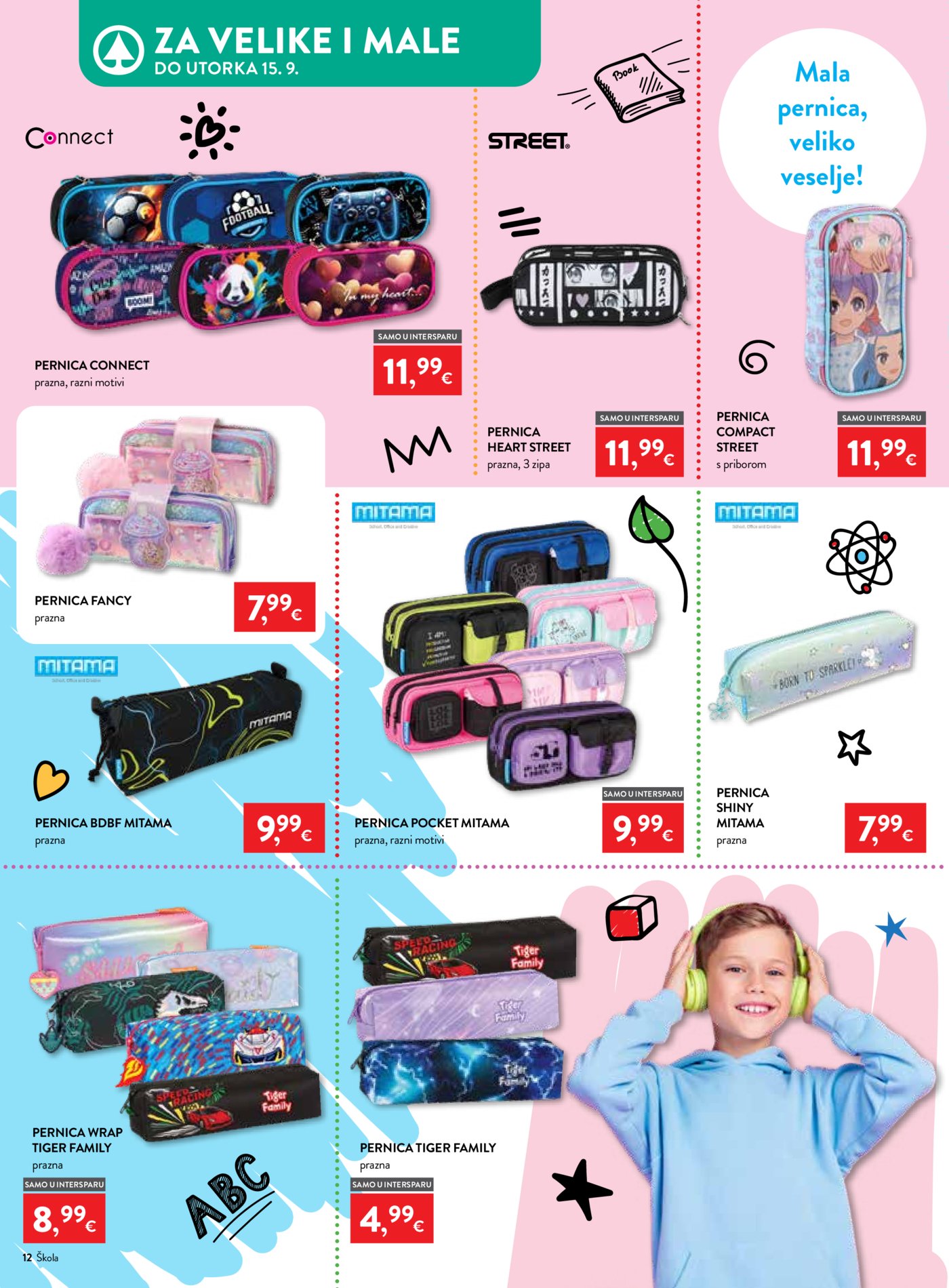 Interspar katalog Počinje škola 29.07.-15.09.2026.