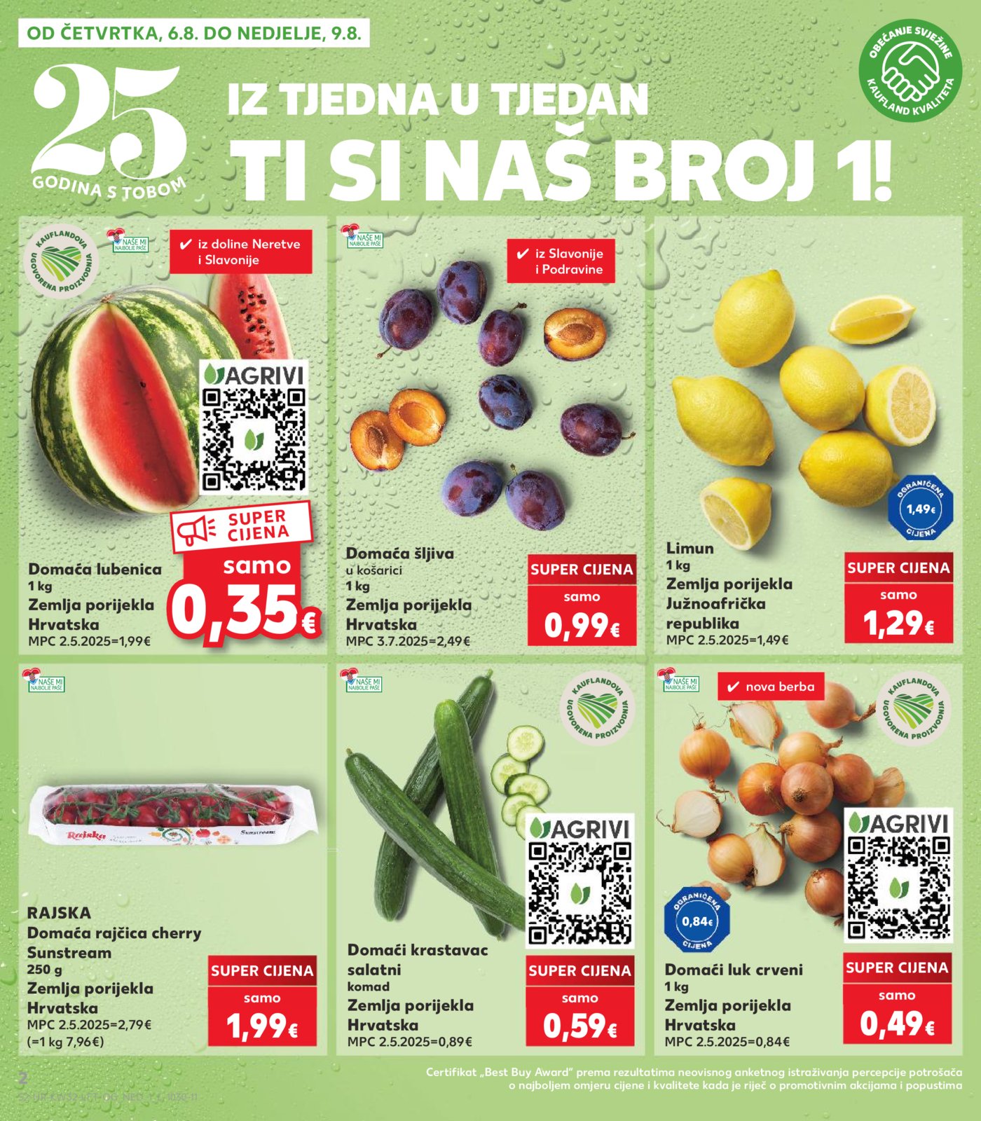 Kaufland katalog Akcija 06.08.-11.08.2026.