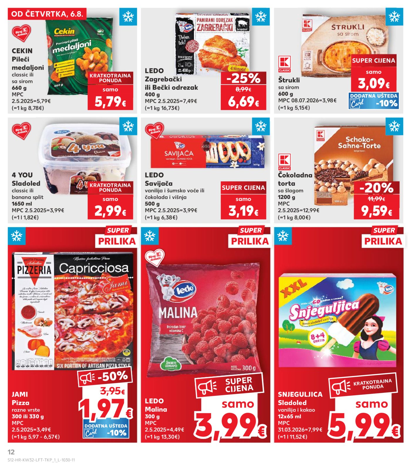 Kaufland katalog Akcija 06.08.-11.08.2026.