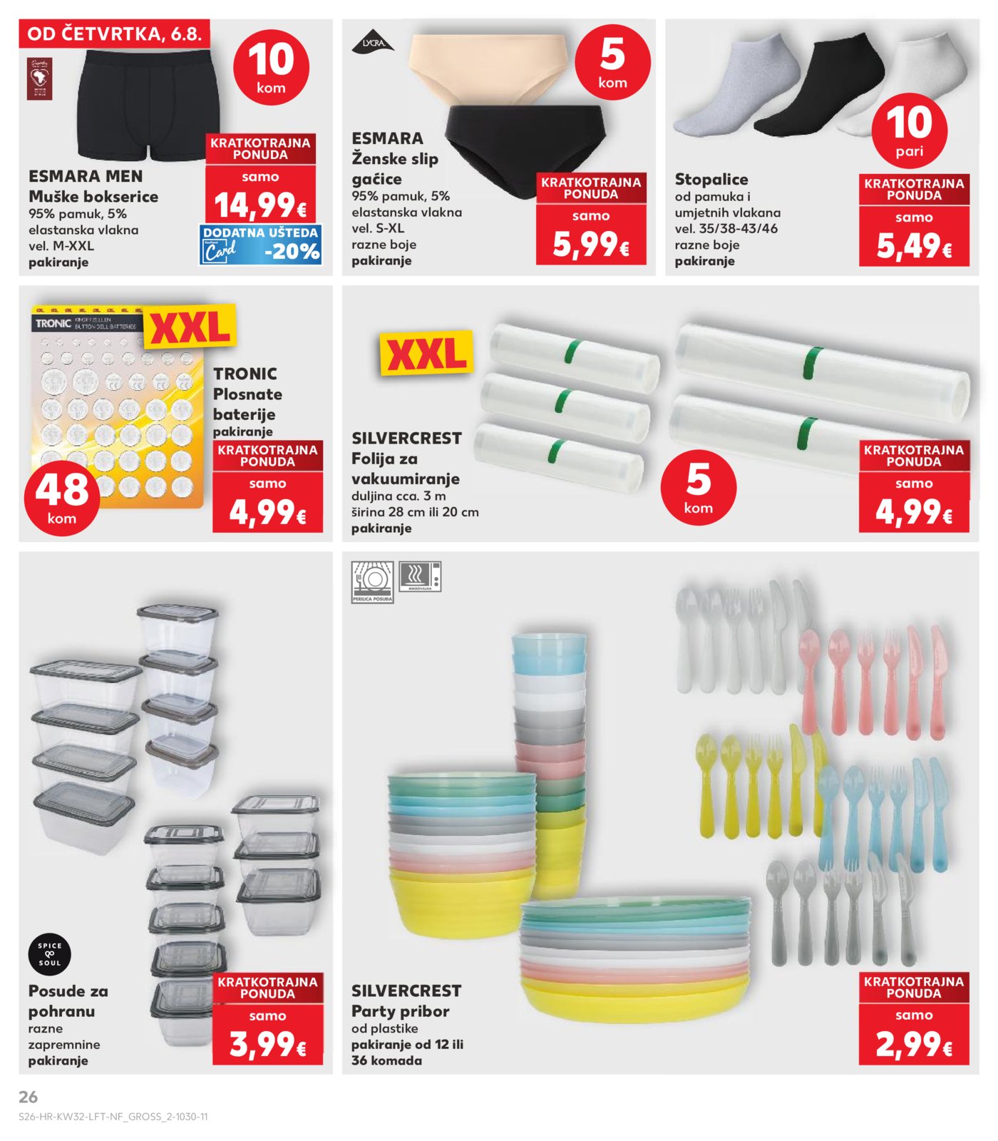 Kaufland katalog Akcija 06.08.-11.08.2026.