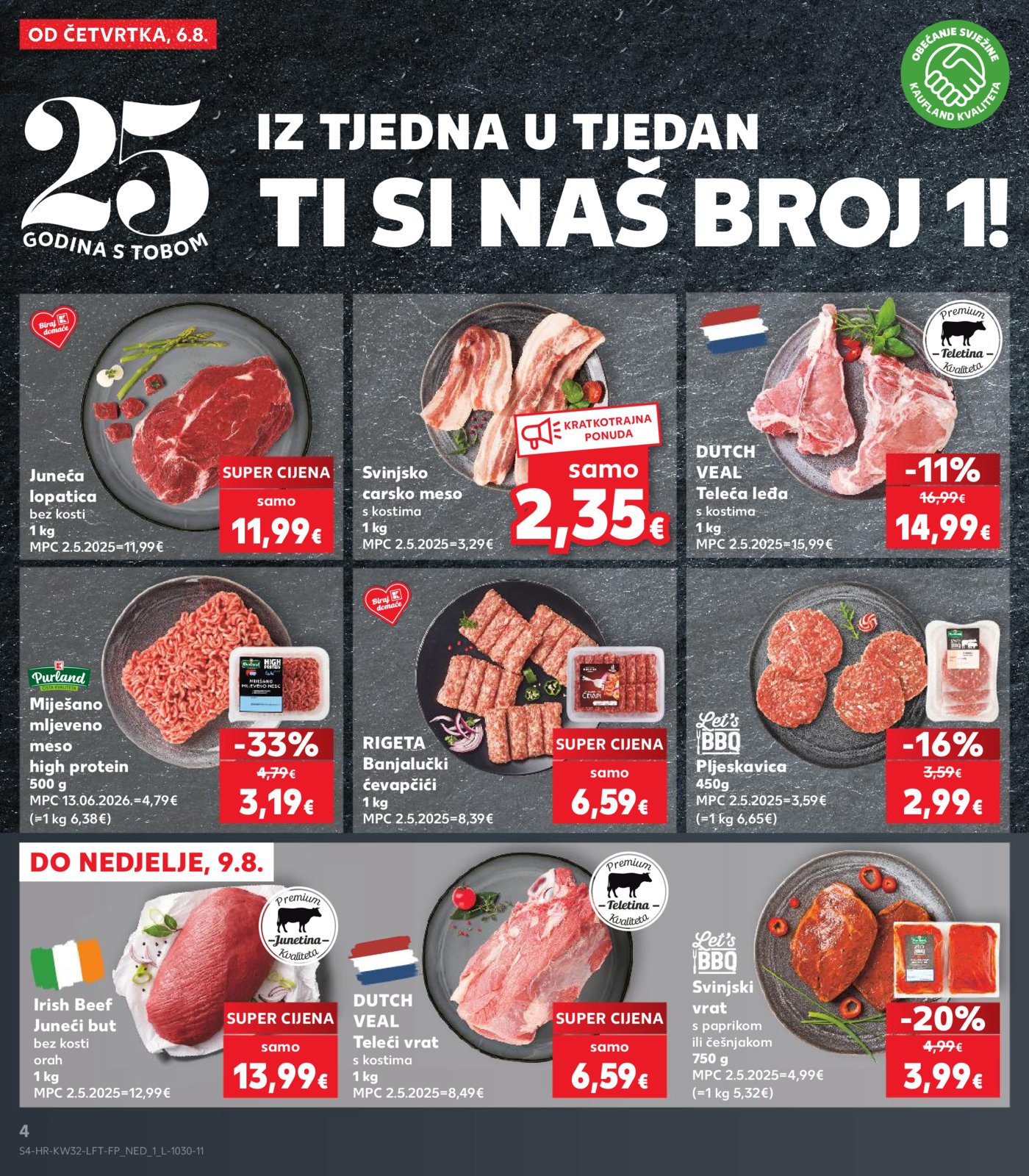 Kaufland katalog Akcija 06.08.-11.08.2026.