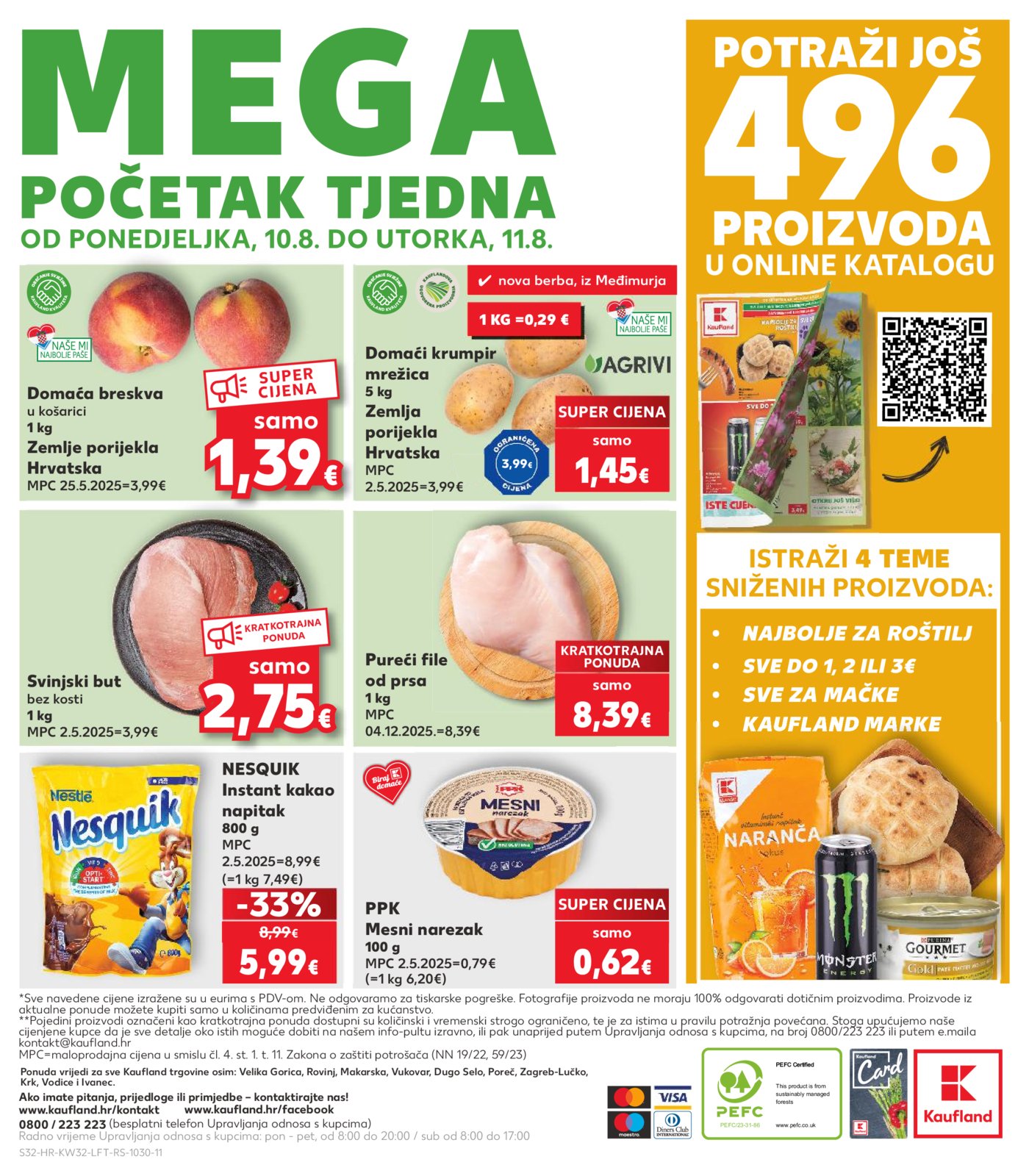 Kaufland katalog Akcija 06.08.-11.08.2026.
