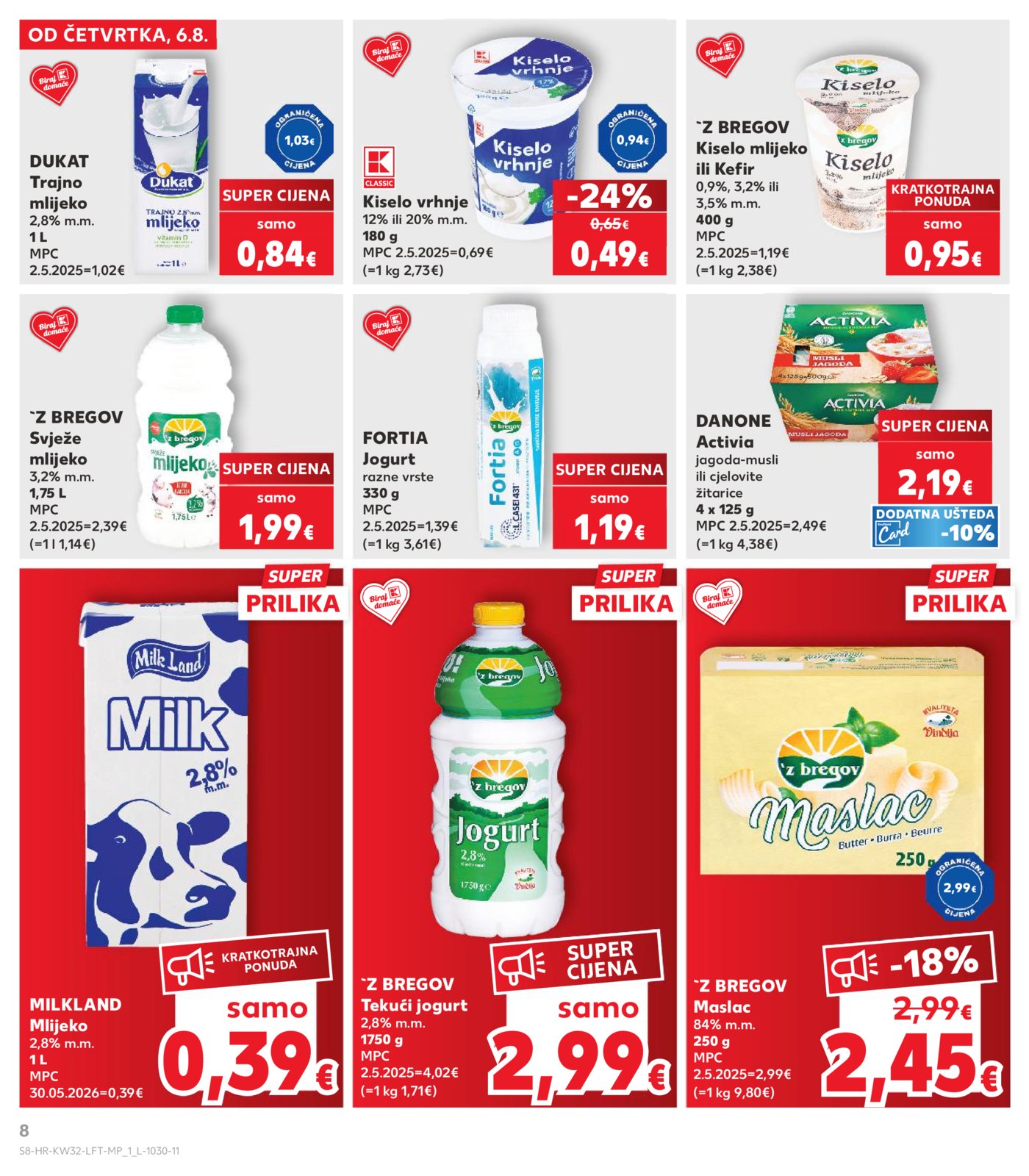 Kaufland katalog Akcija 06.08.-11.08.2026.
